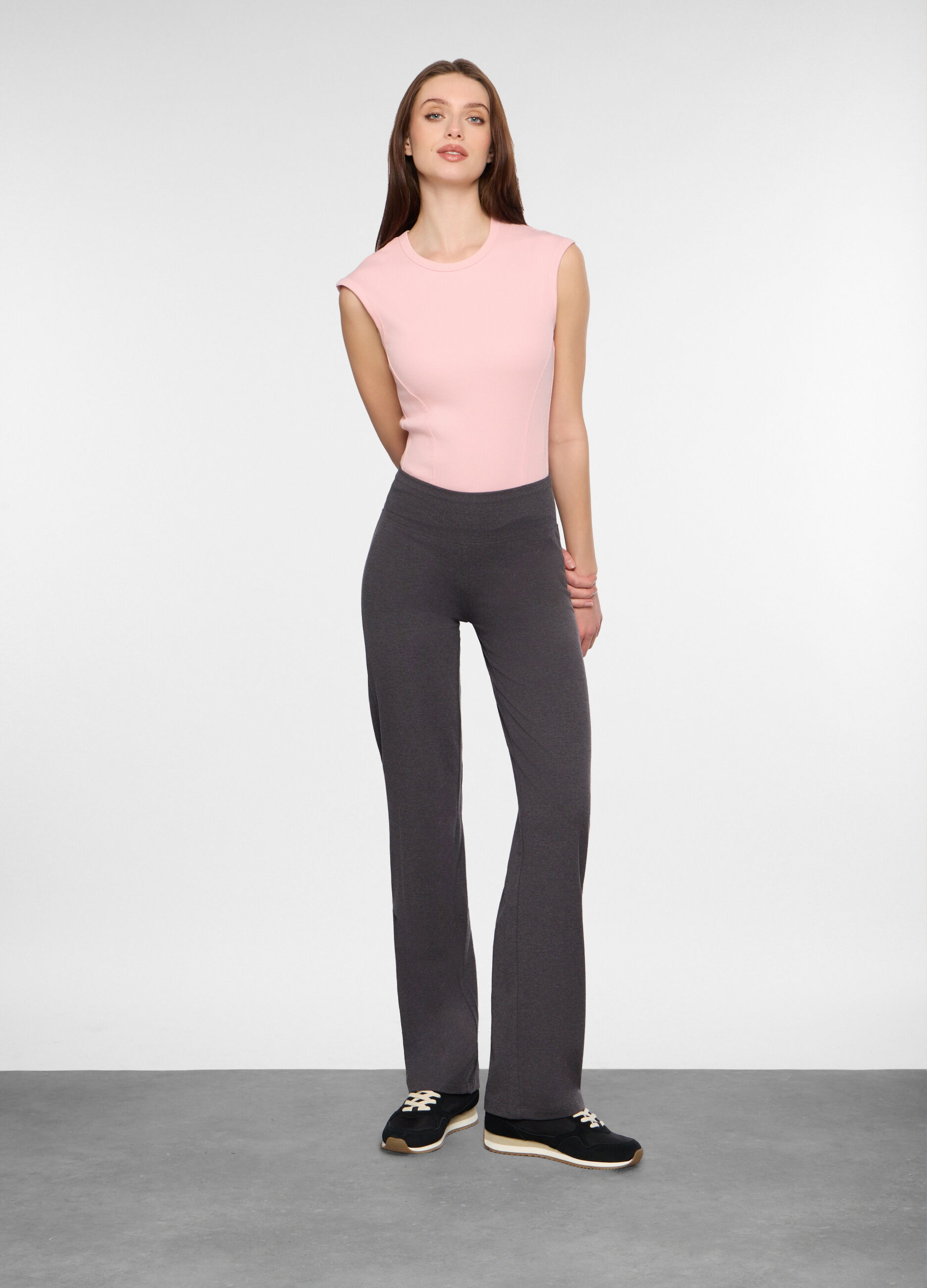 Leggings Yoga fit stretch donna_0