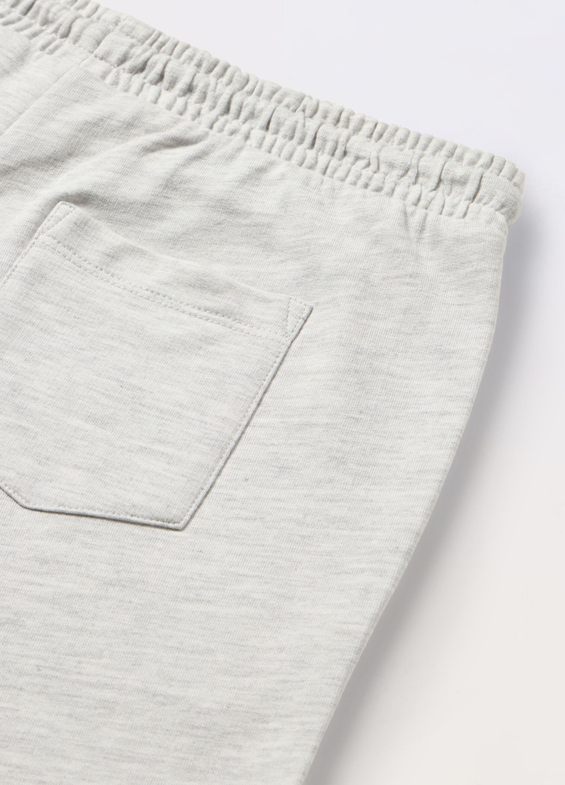 Shorts in french terry di puro cotone ragazzo_1