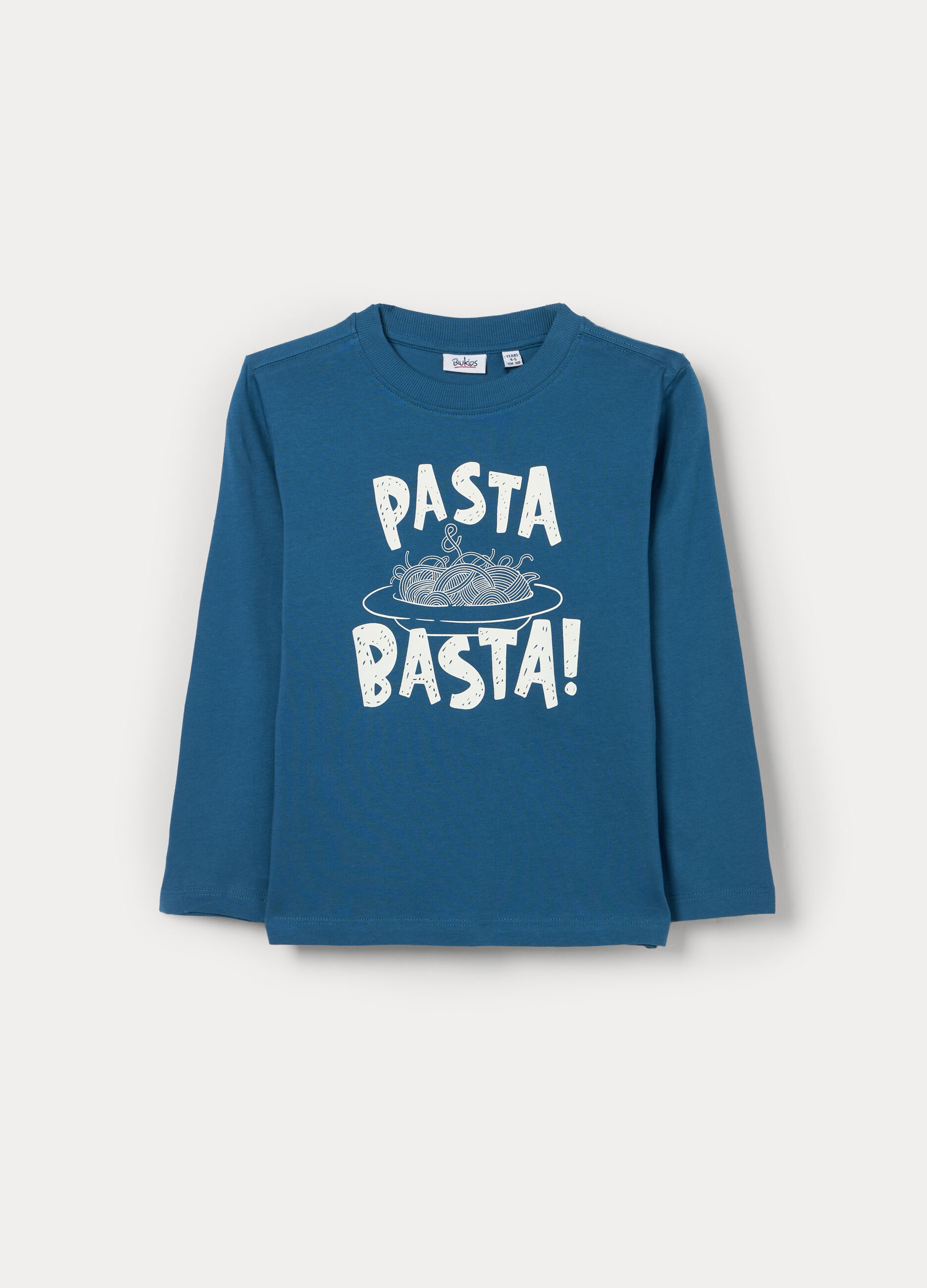 T-shirt in jersey di puro cotone bambino_0