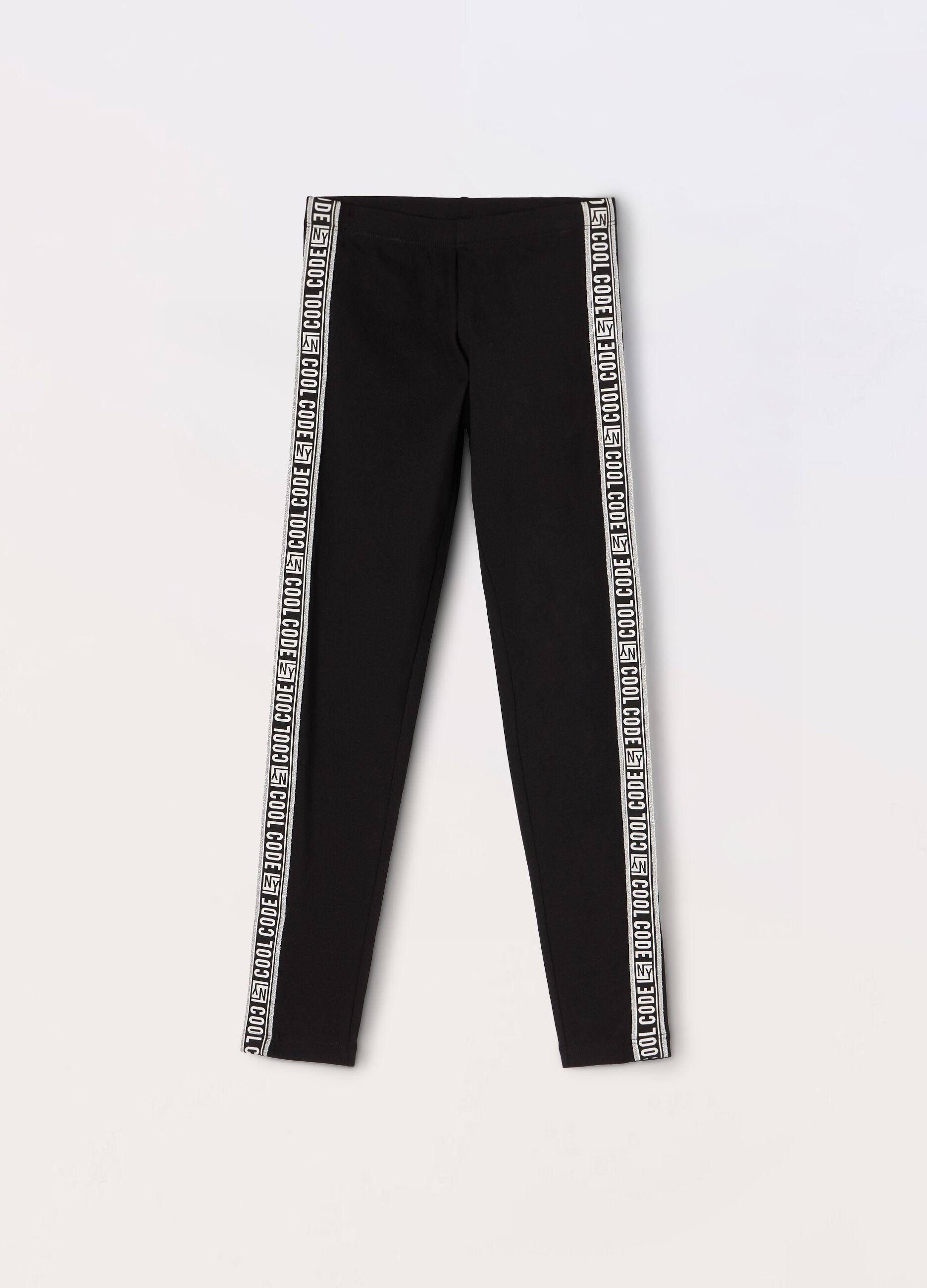 Leggings in jersey stretch ragazza_0