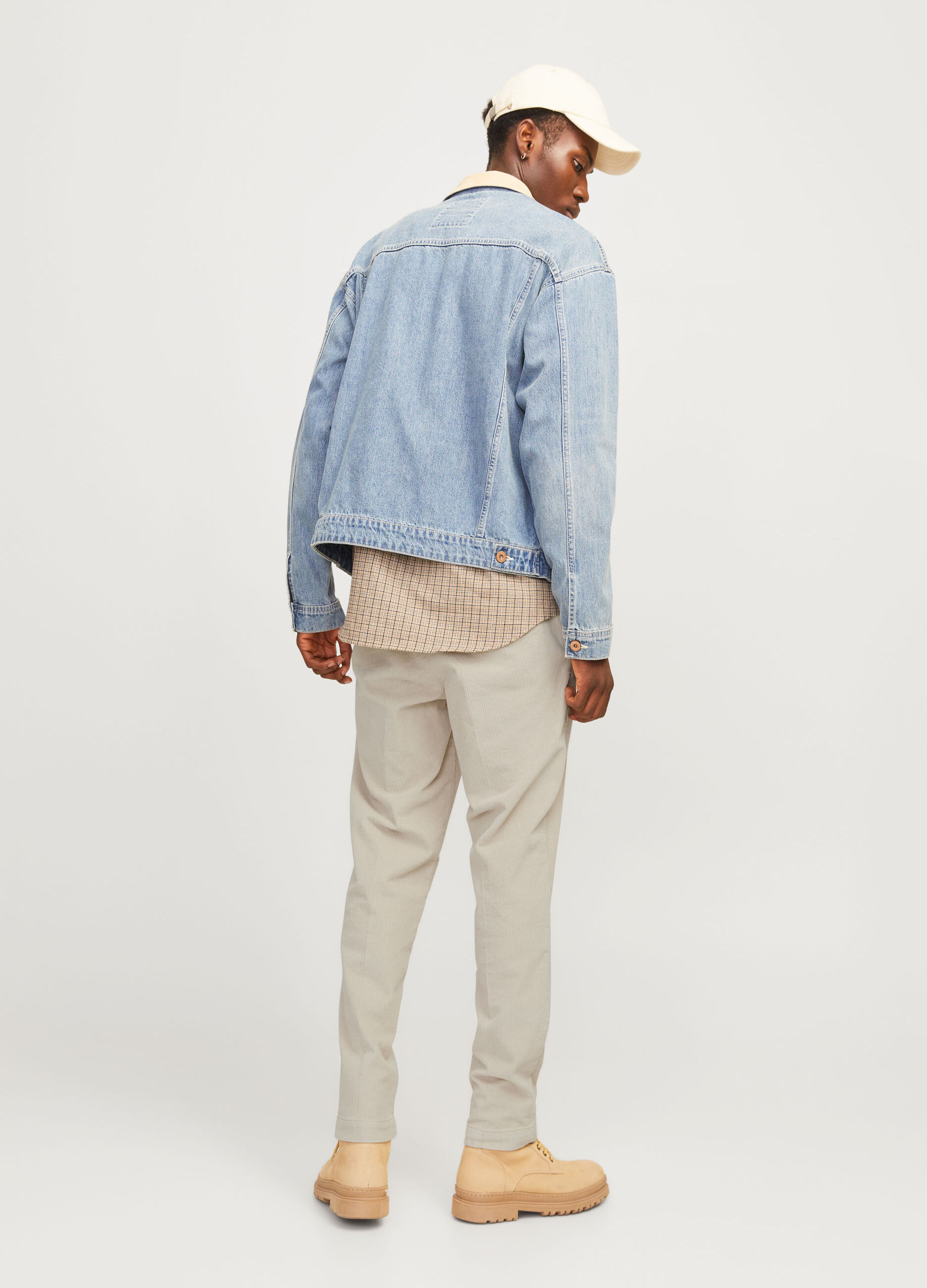 Pantaloni chino carrot fit uomo