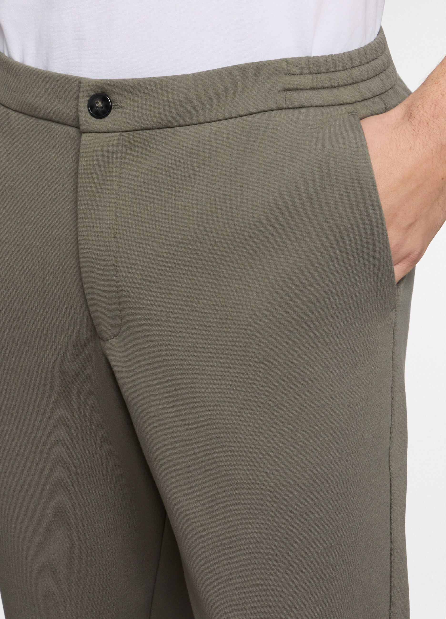 Pantalone chino in misto cotone uomo_2