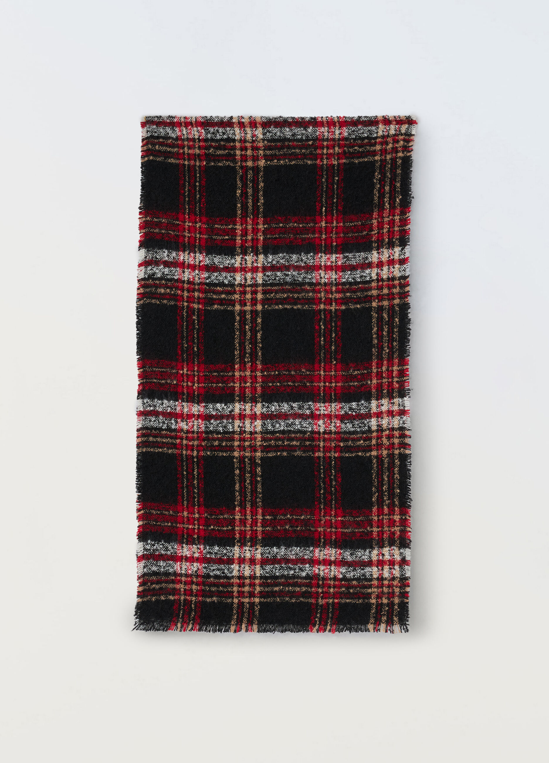 Sciarpa a quadri donna_0