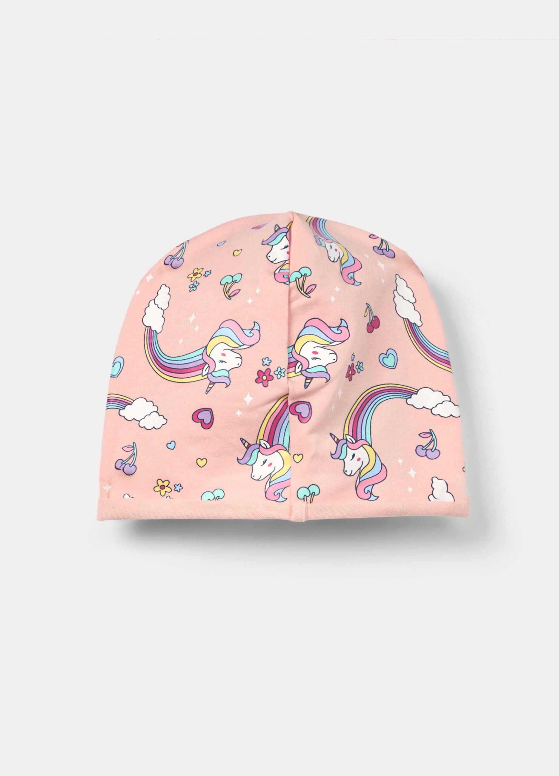 Berretto in french terry di cotone stretch_1