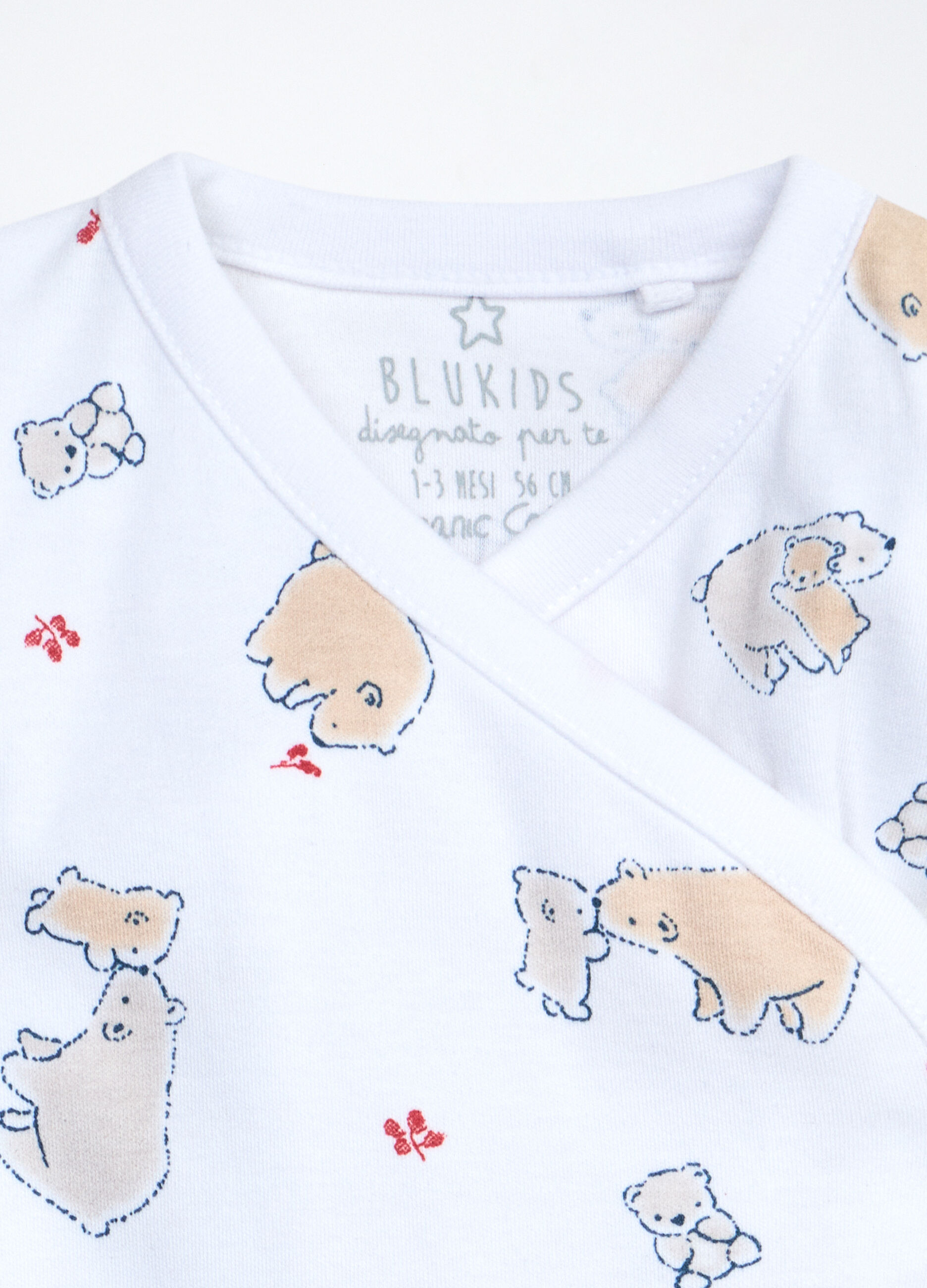 Pack 2 body in interlock di puro cotone neonato_2