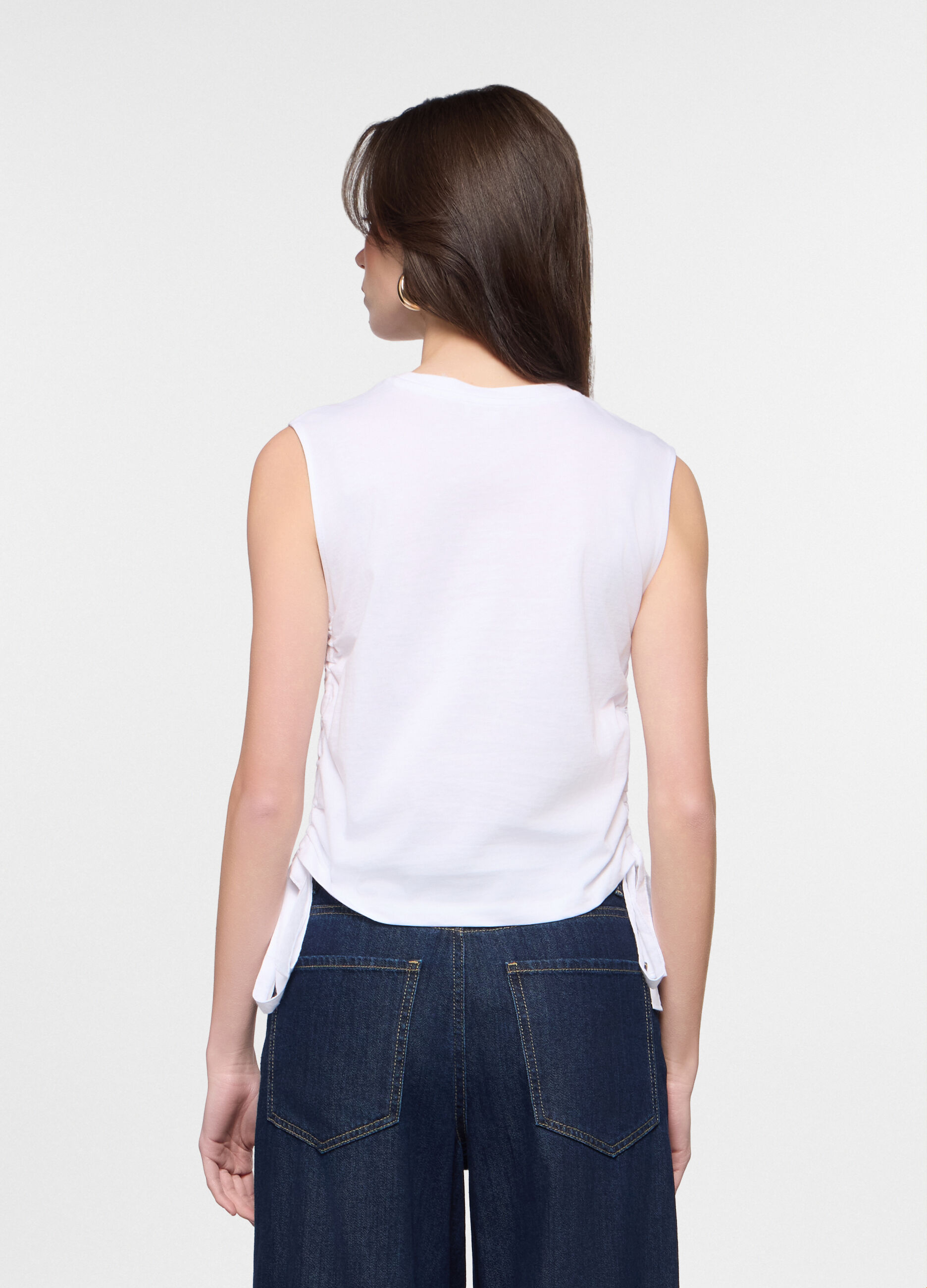 T-shirt girocollo fitted donna_1