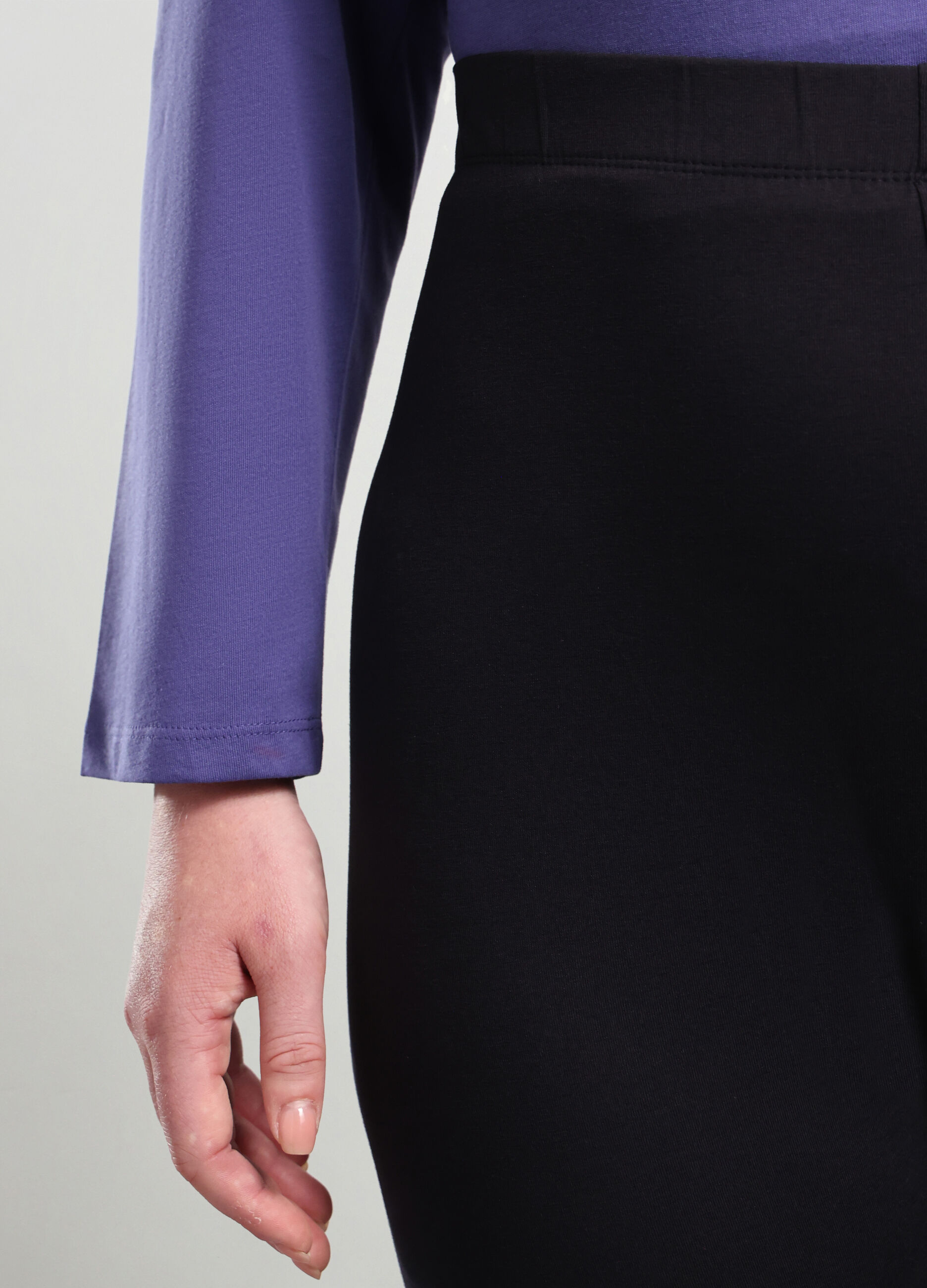 Leggings in cotone stretch donna curvy_2