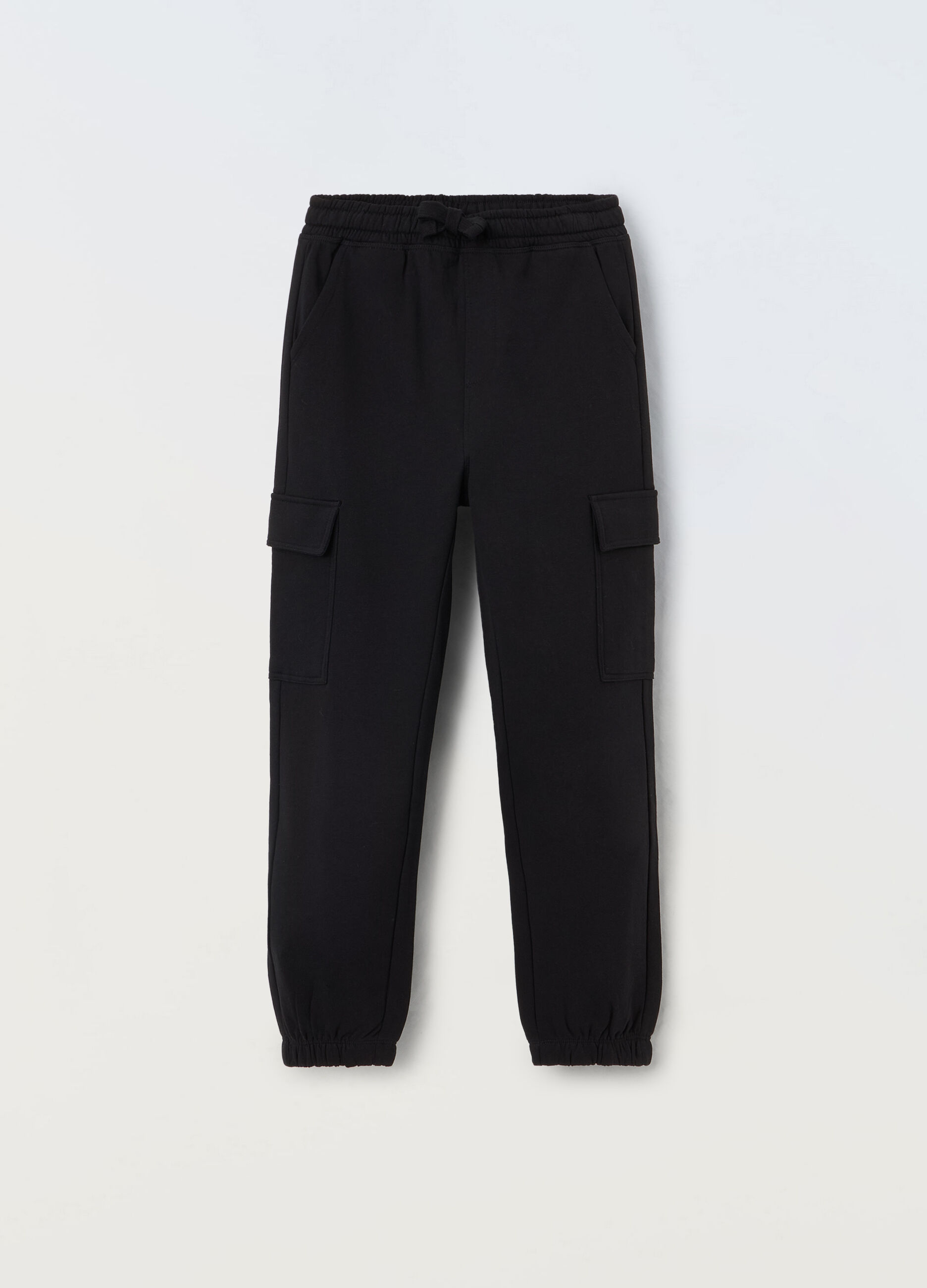 Joggers cargo in puro cotone ragazzo_0