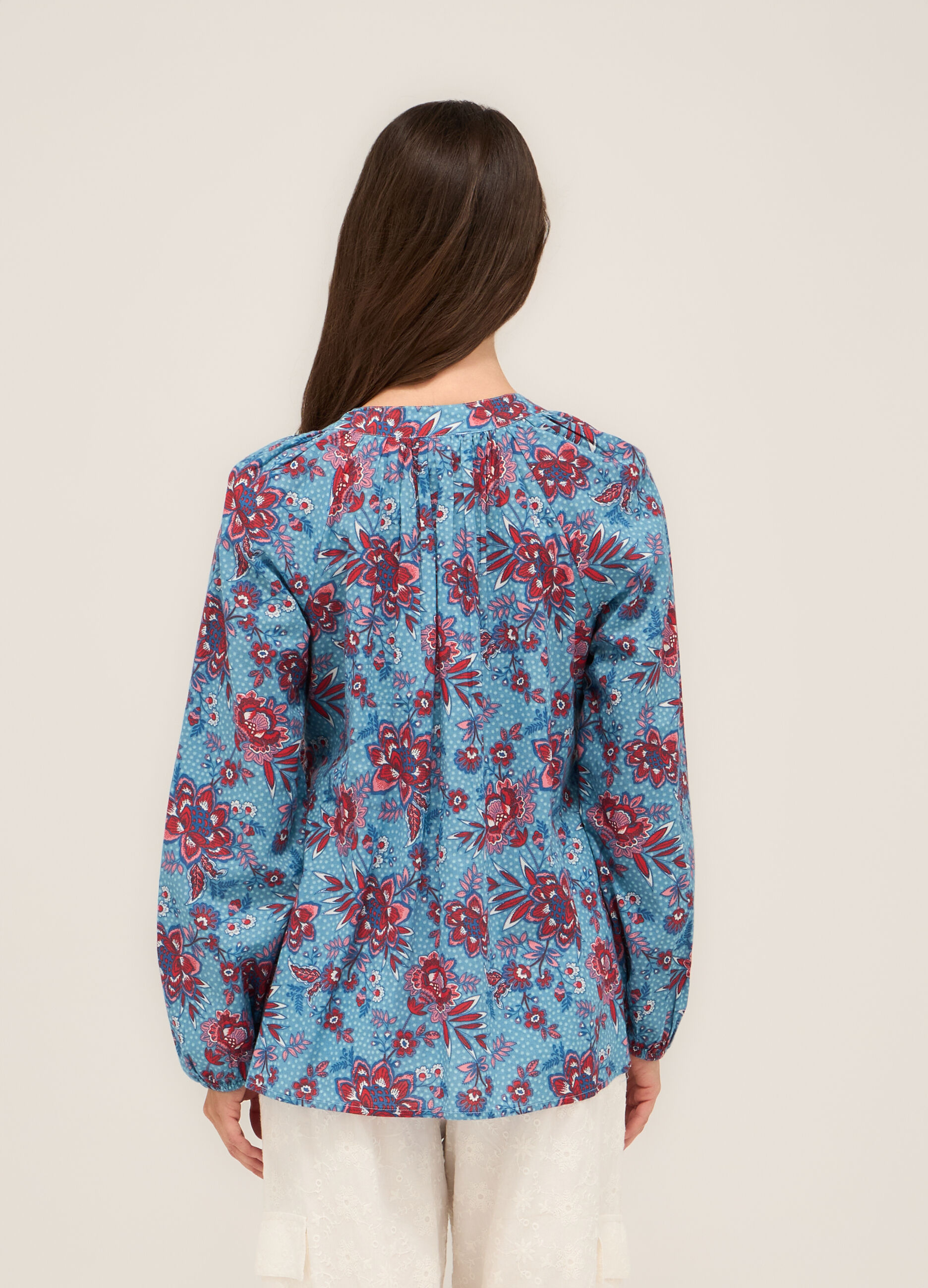 Camicia in puro cotone donna_1