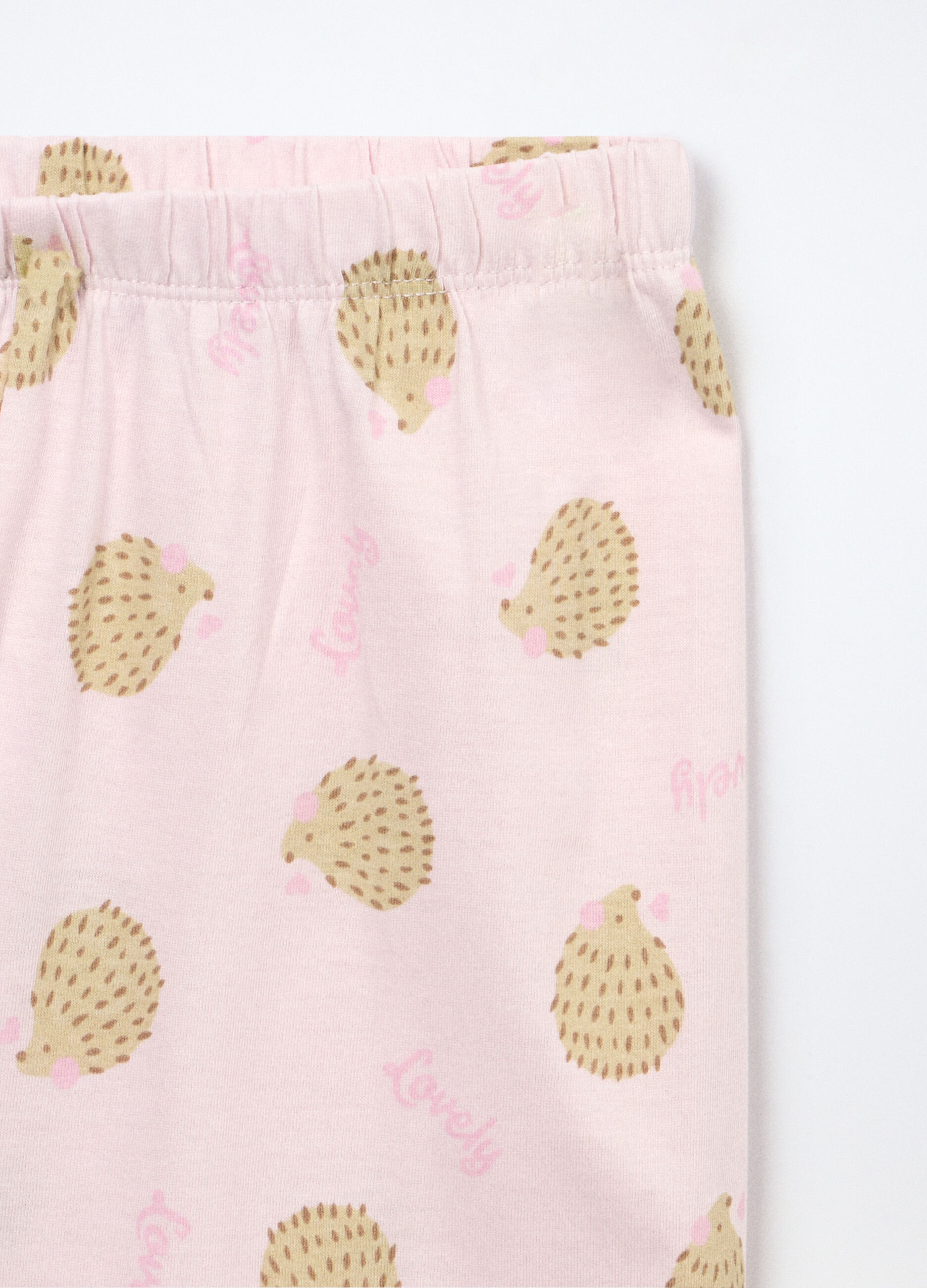 Set pigiama lungo in puro cotone bambina_3
