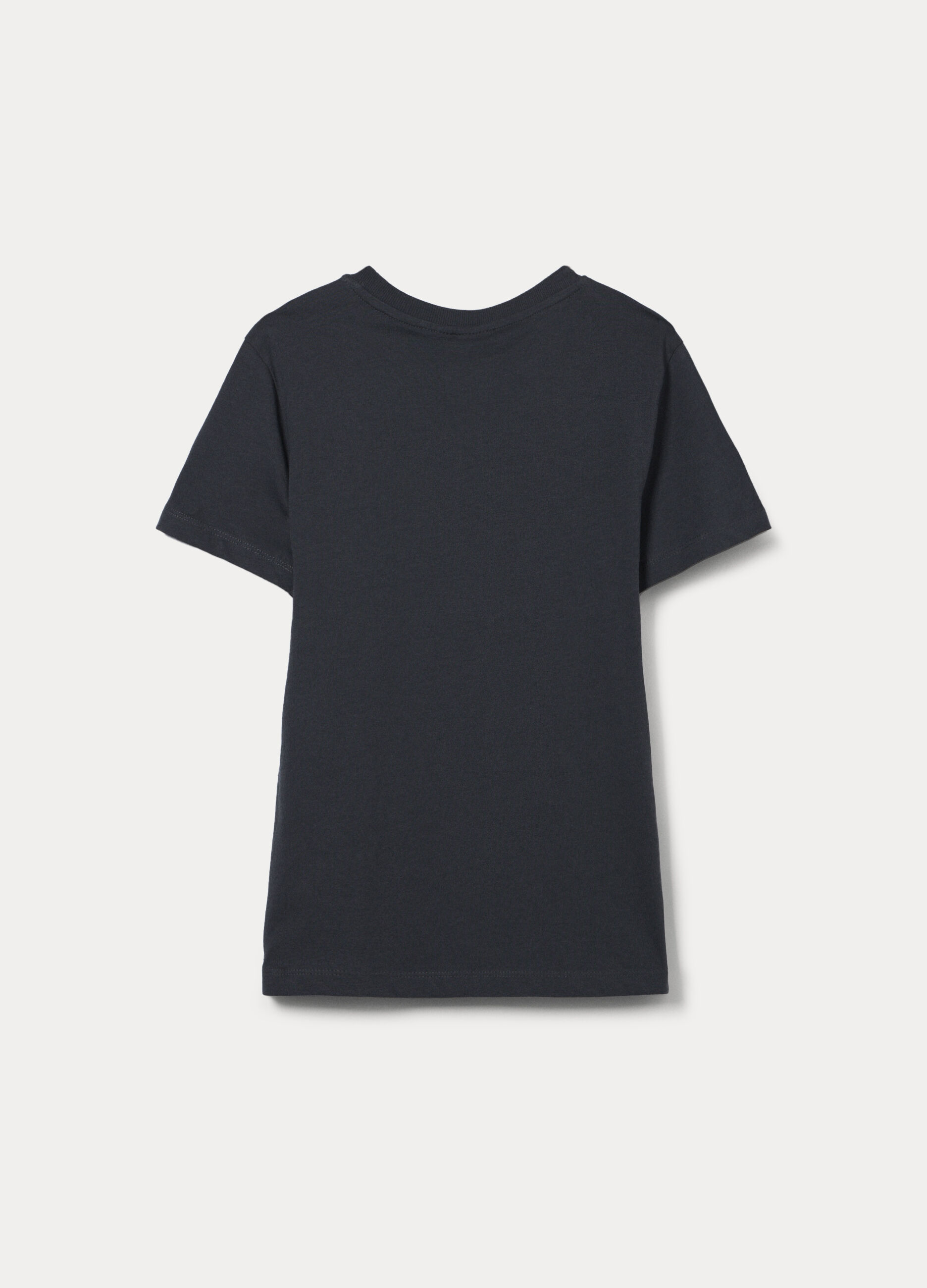 T-shirt girocollo in jersey di puro cotone ragazzo_1