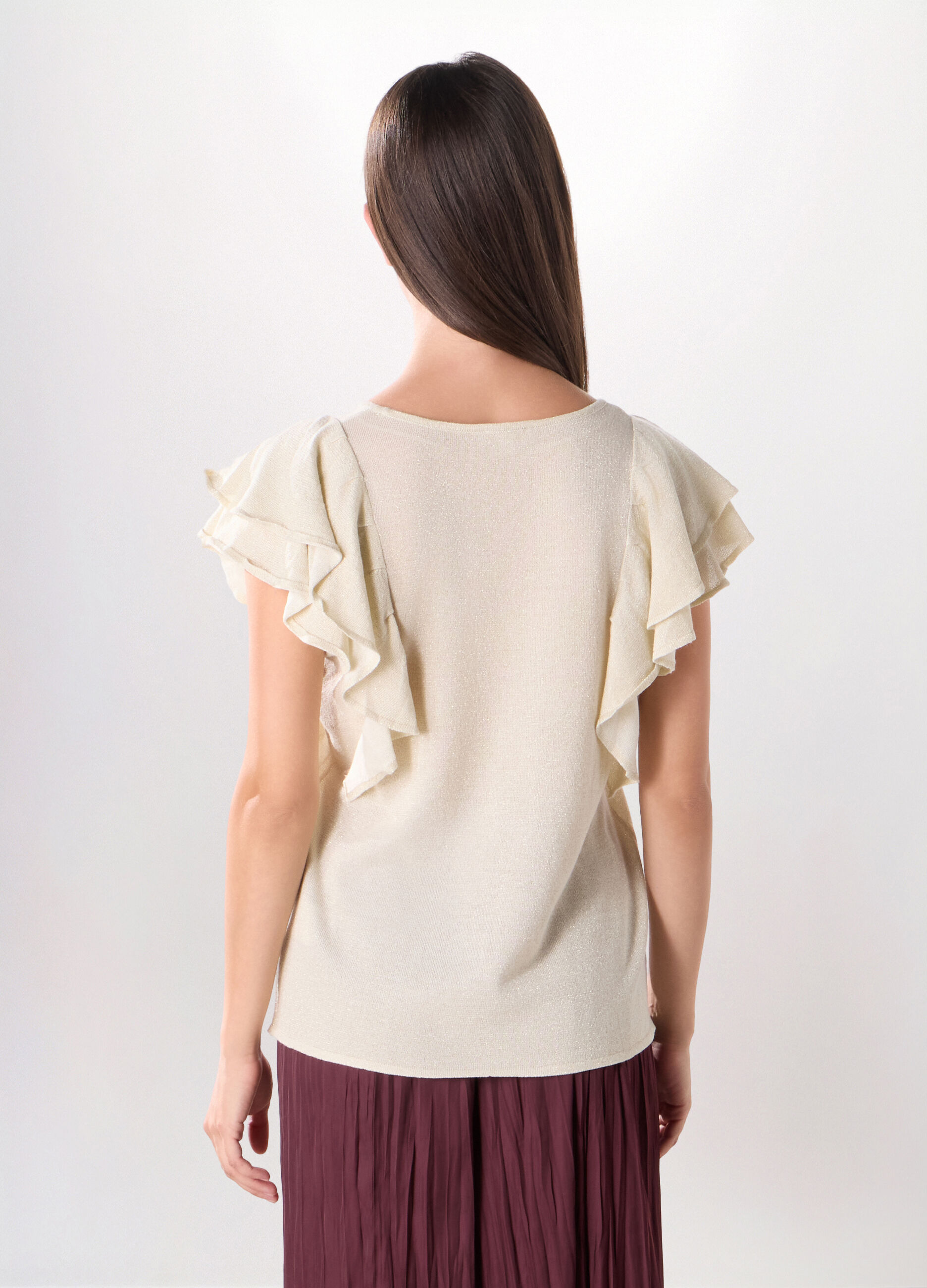 T-shirt misto viscosa donna_1