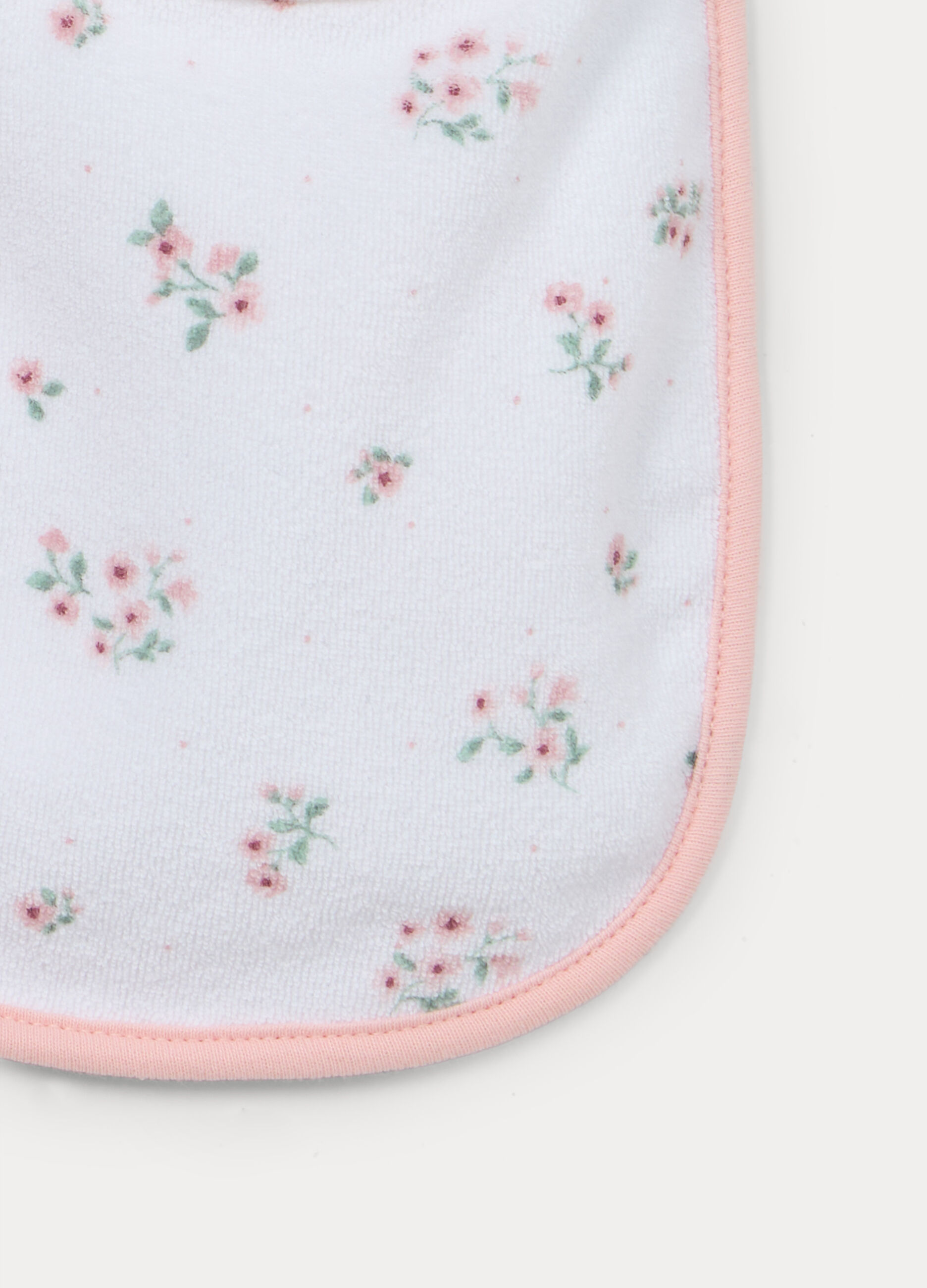 Pack 2 bavaglini in spugna misto cotone neonata_2