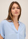 Blusa in pura viscosa a righe donna_2