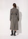 Cappotto lungo doppiopetto in misto lana donna_2