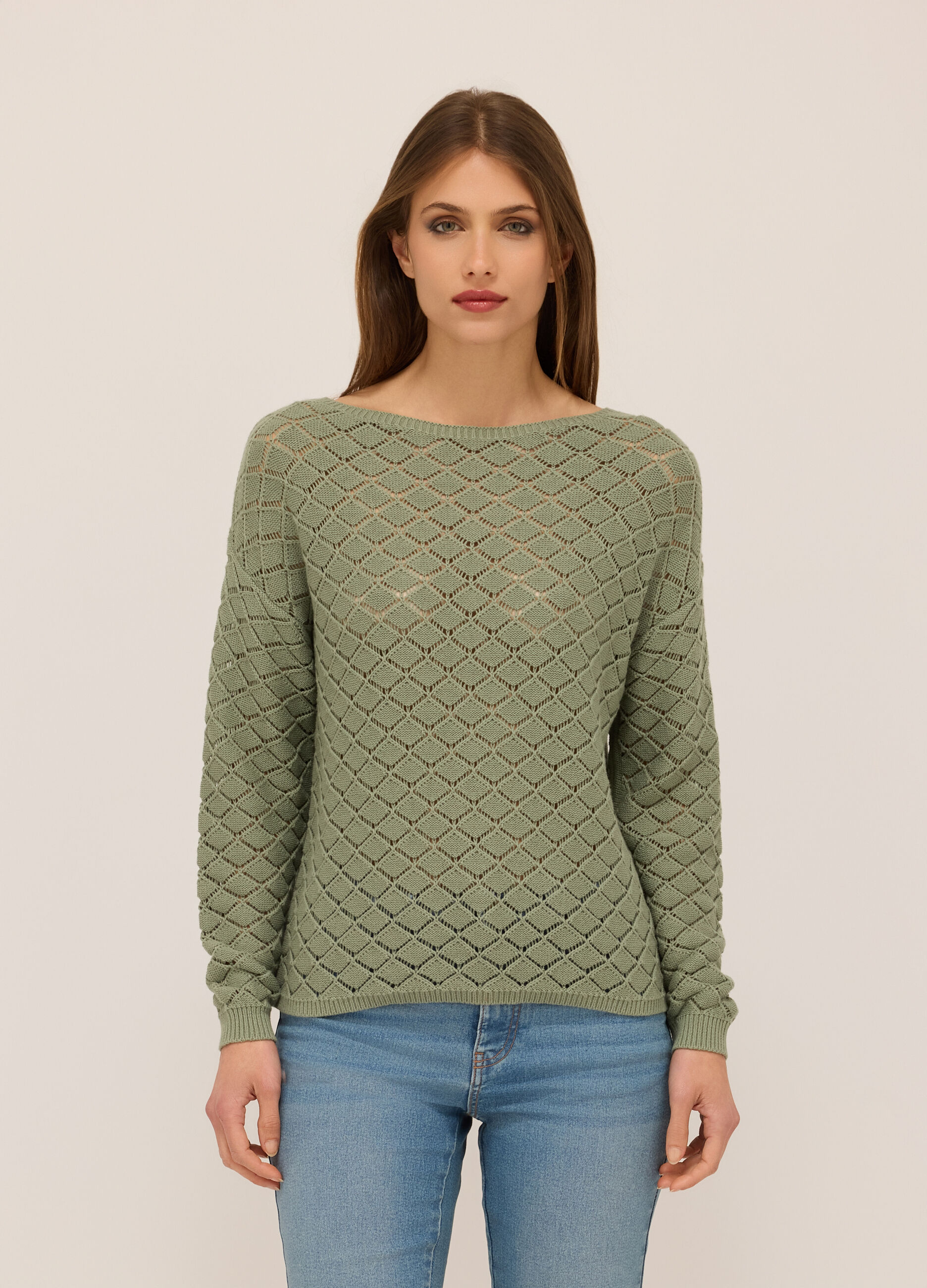 Tricot in puro cotone donna_0