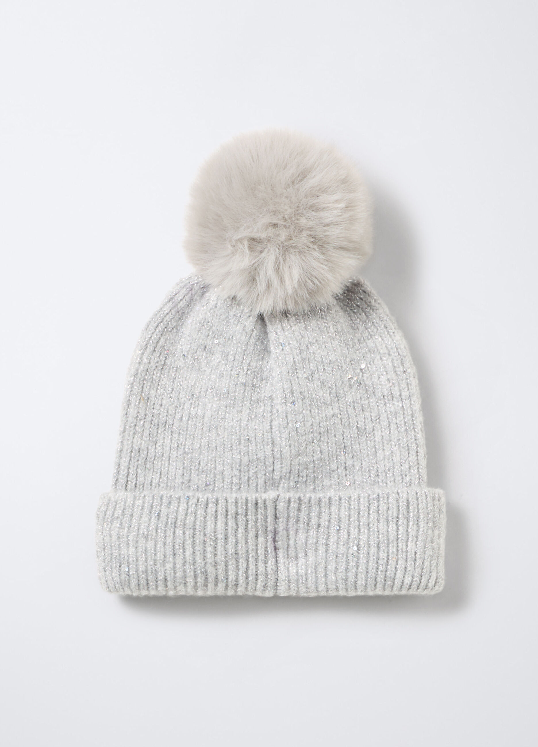 Berretto tricot in costina stretch_1