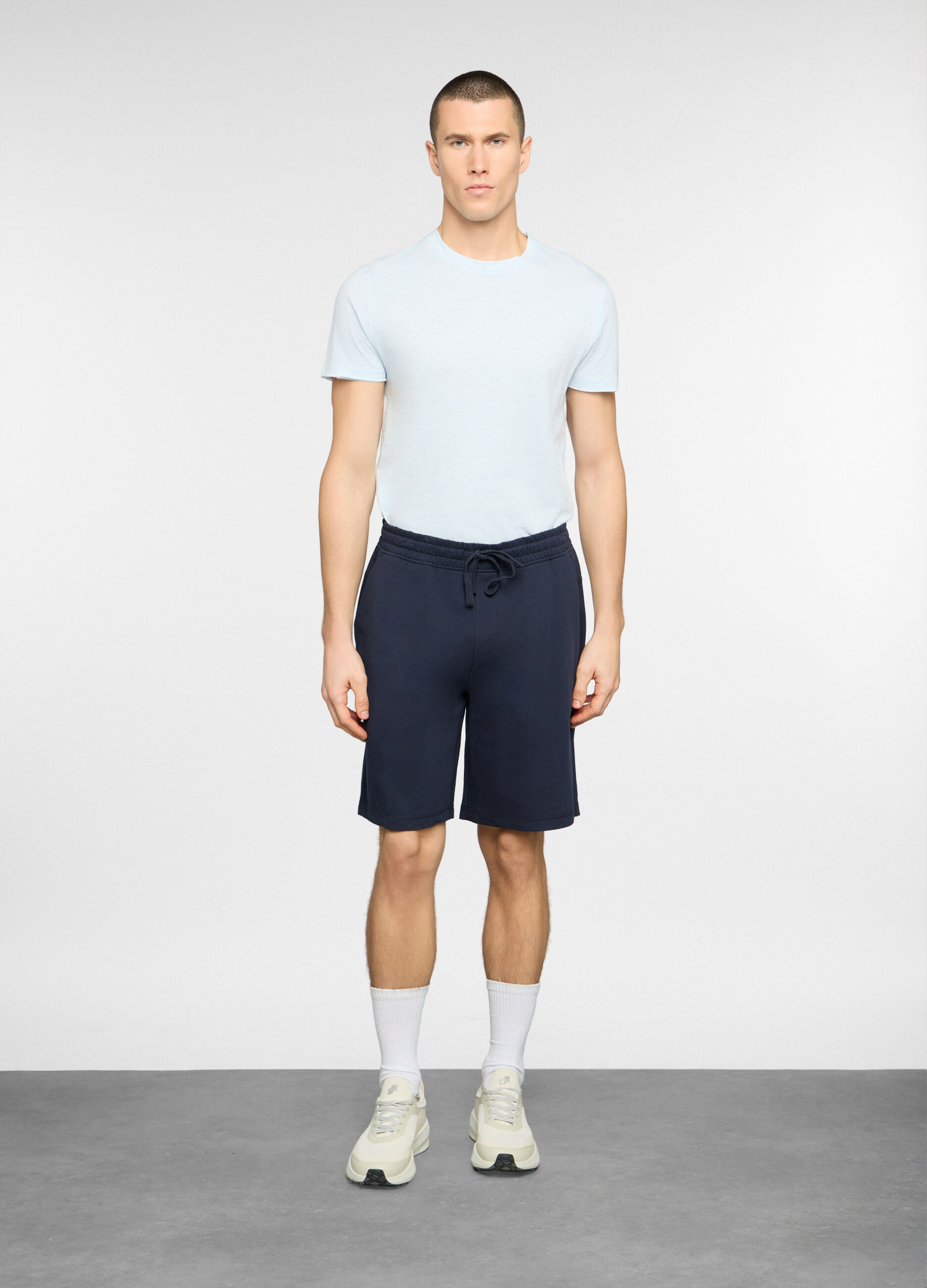 Bermuda in felpa di cotone uomo_0