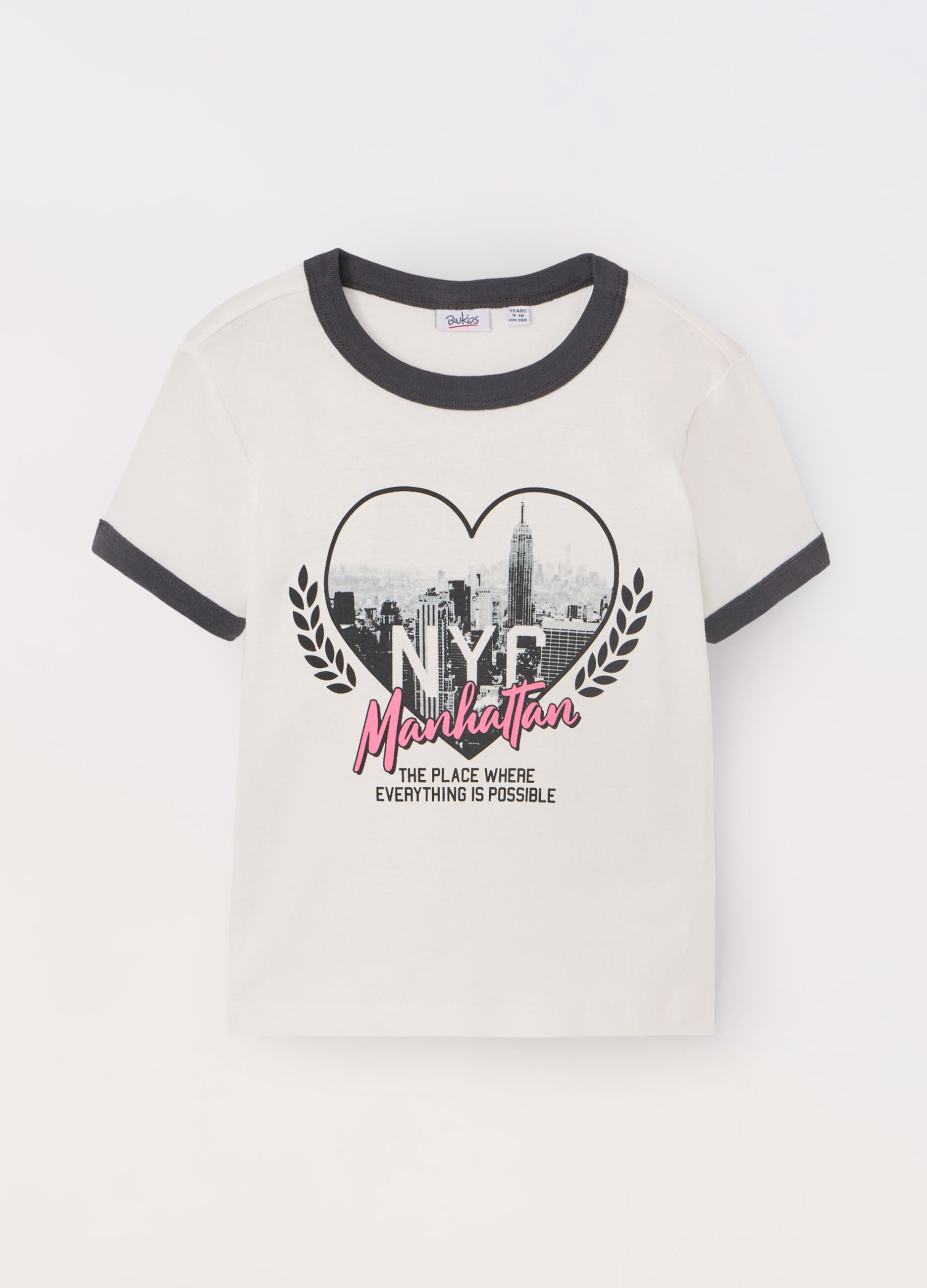 T-shirt in puro cotone ragazza_0