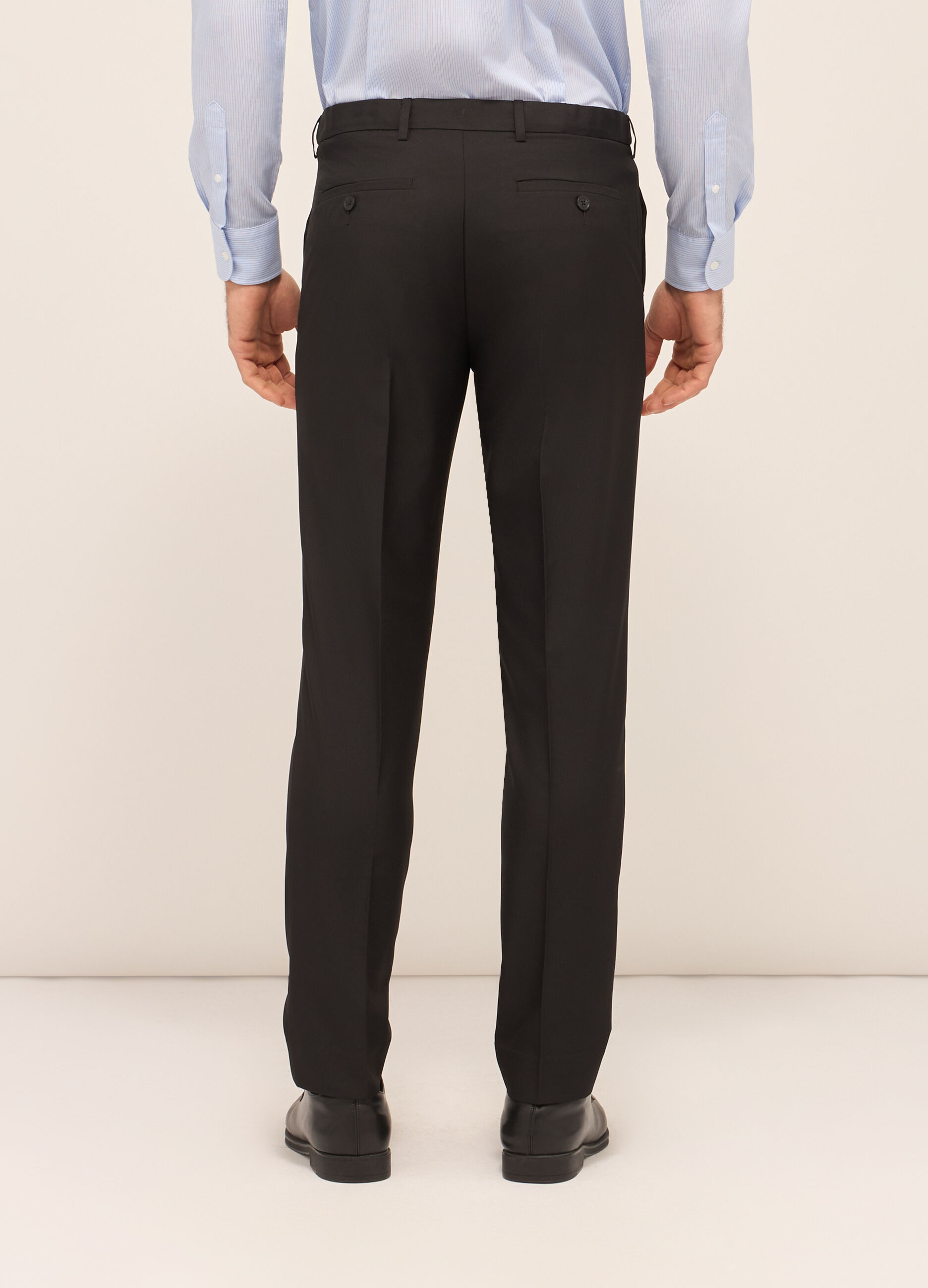Pantaloni classici regular fit uomo_1