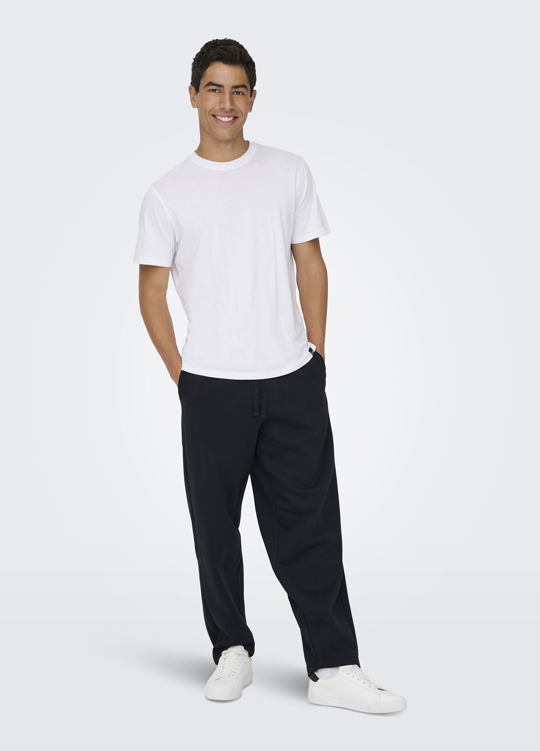 Pantalone tuta in felpa uomo_0