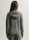 Felpa misto modal stretch con cappuccio donna_1