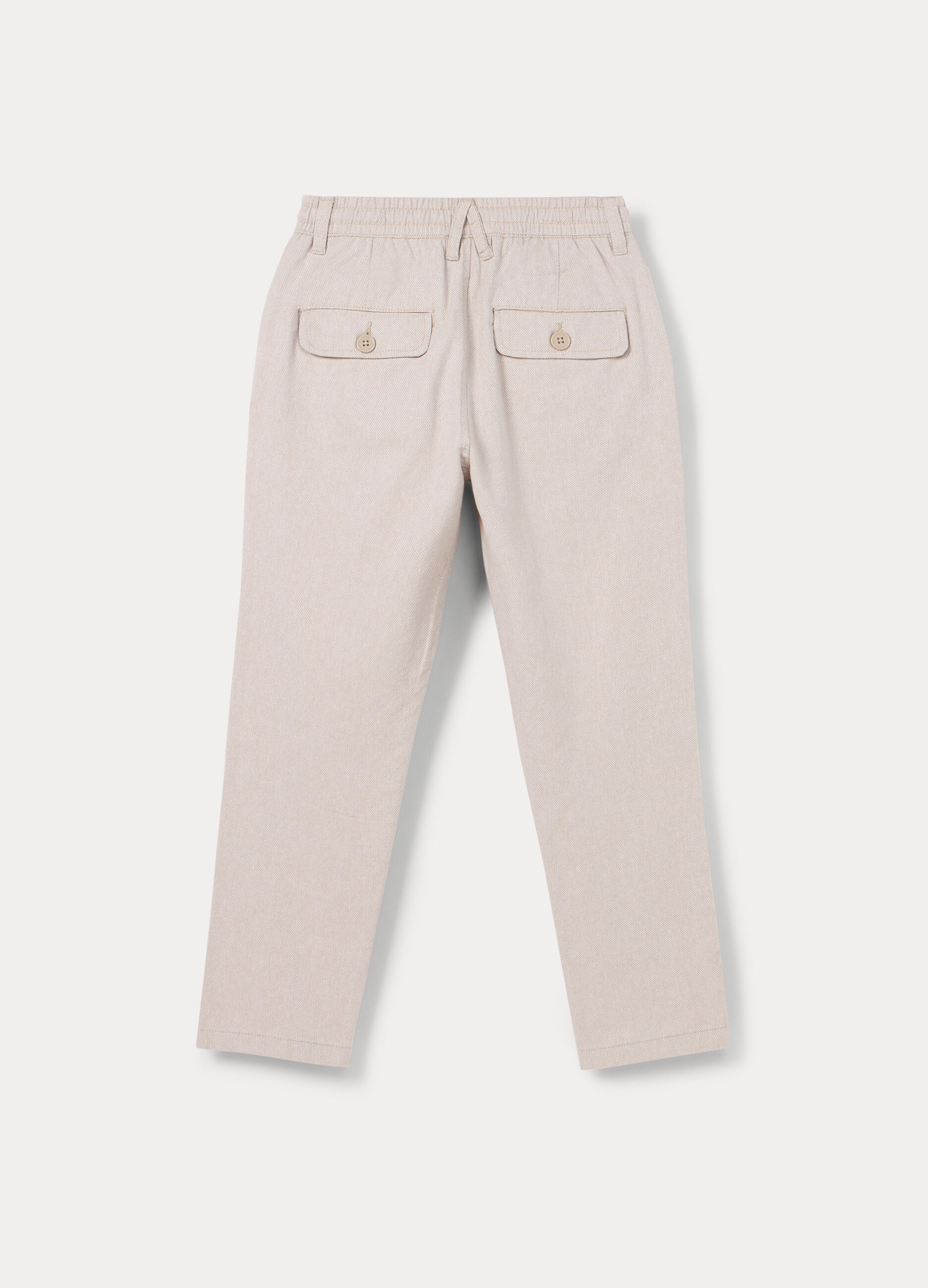 Jogger chino in puro cotone ragazzo_1