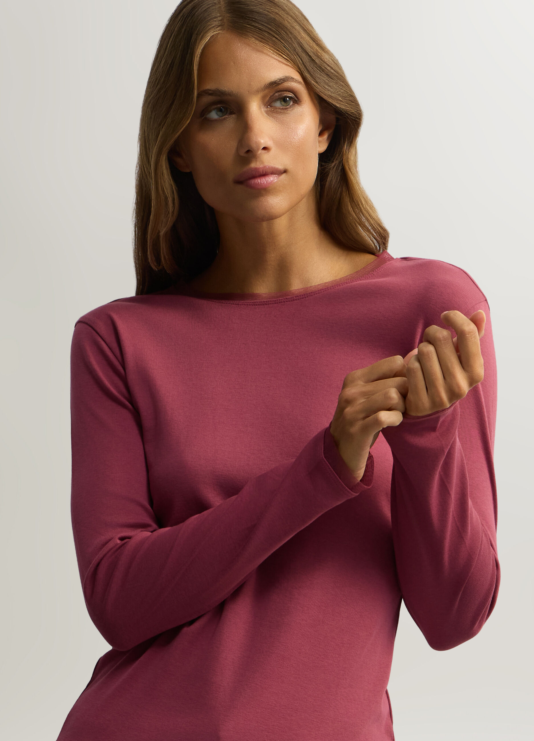 T-shirt girocollo donna_2