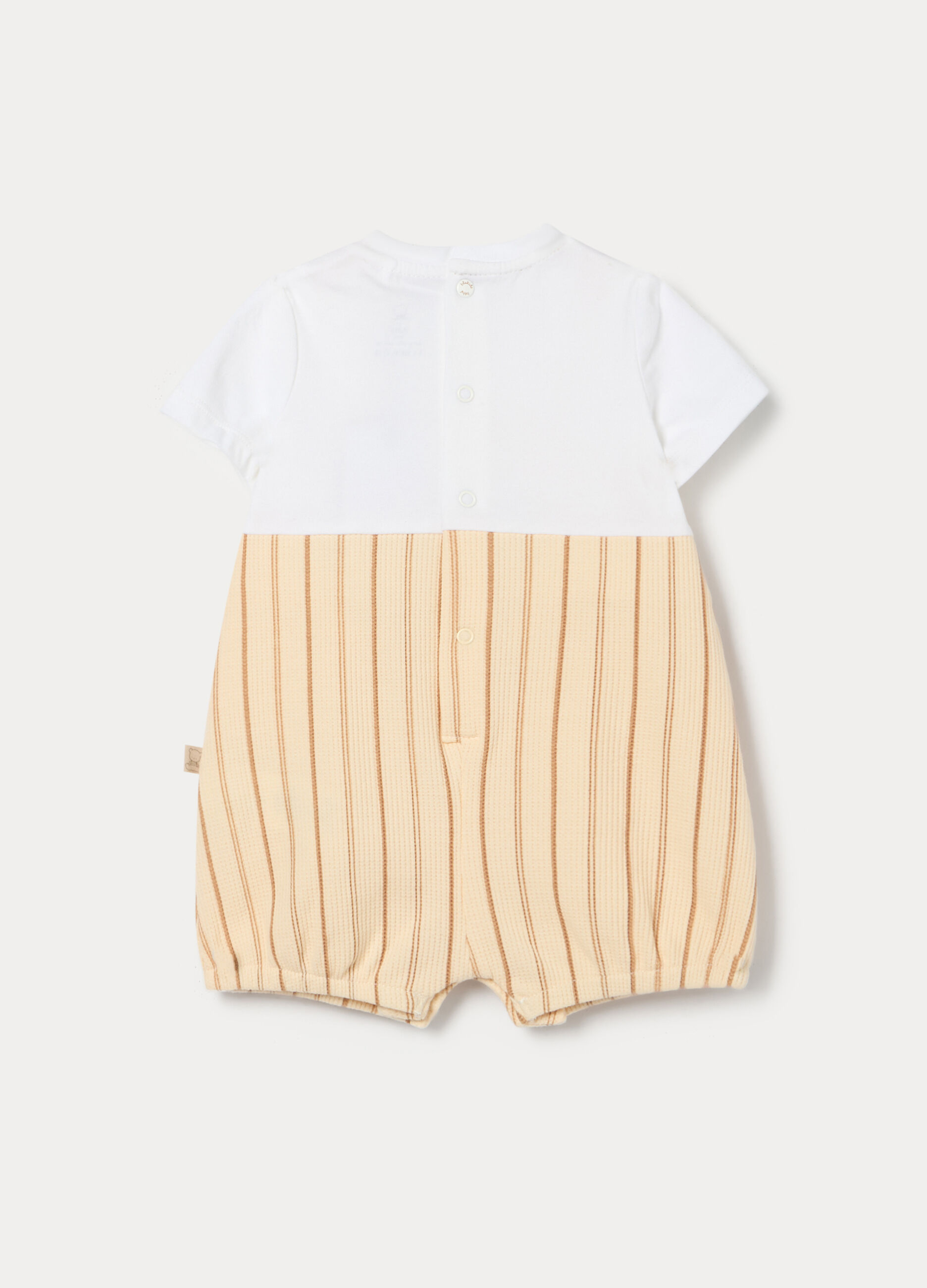 Pagliaccetto in cotone stretch neonato_1