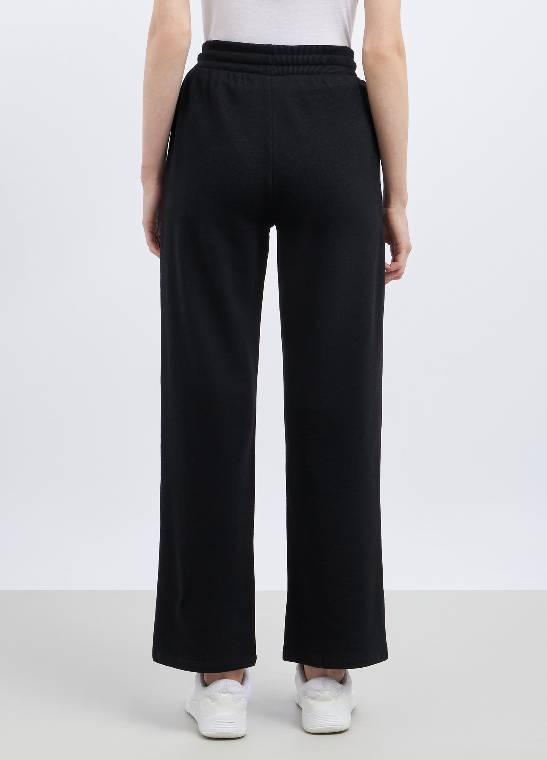 Pantaloni in misto cotone donna_1