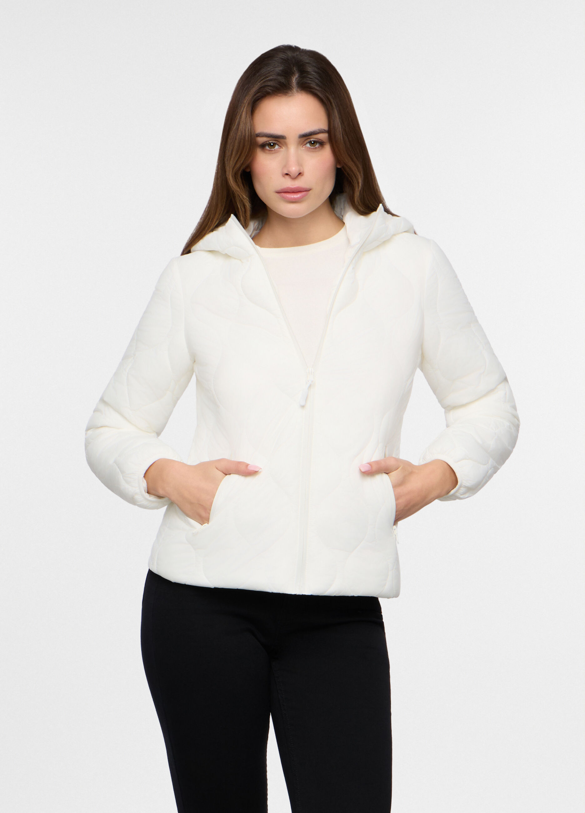 Giubbino imbottito trapuntato donna_0