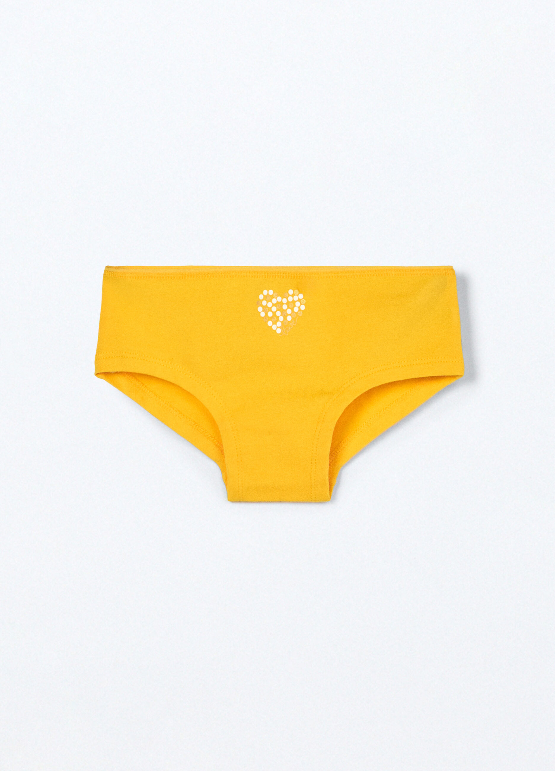 Pack 5 culotte in jersey di cotone stretch bambina_1