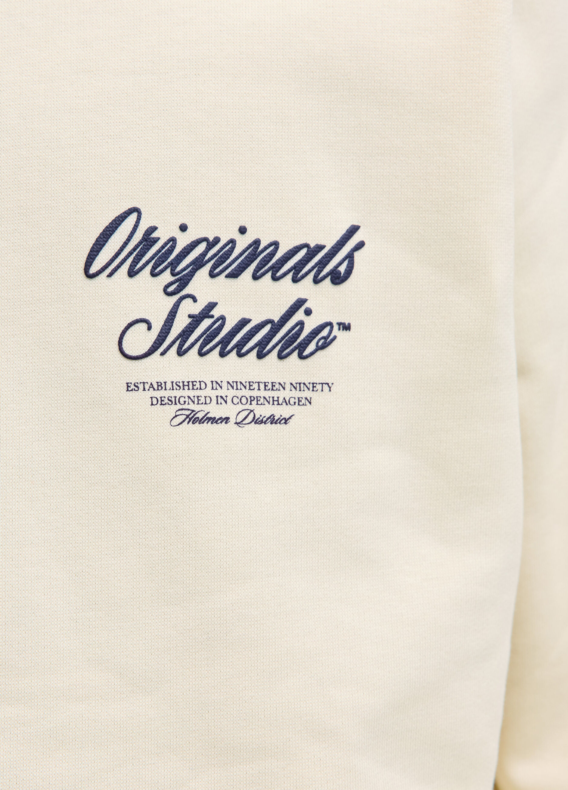 Felpa con cappuccio e logo uomo_5