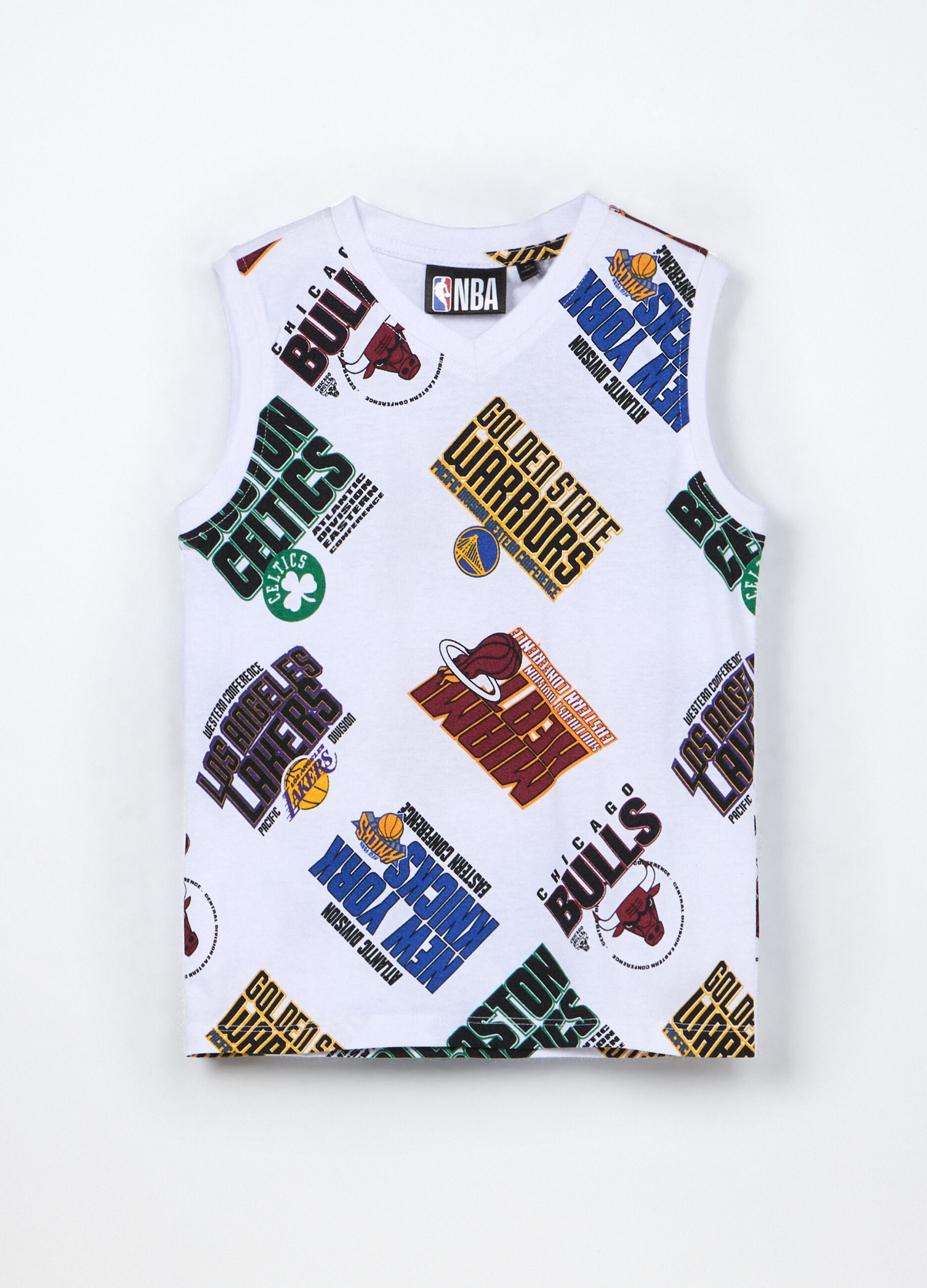 Canotta NBA in jersey di puro cotone bambino_0