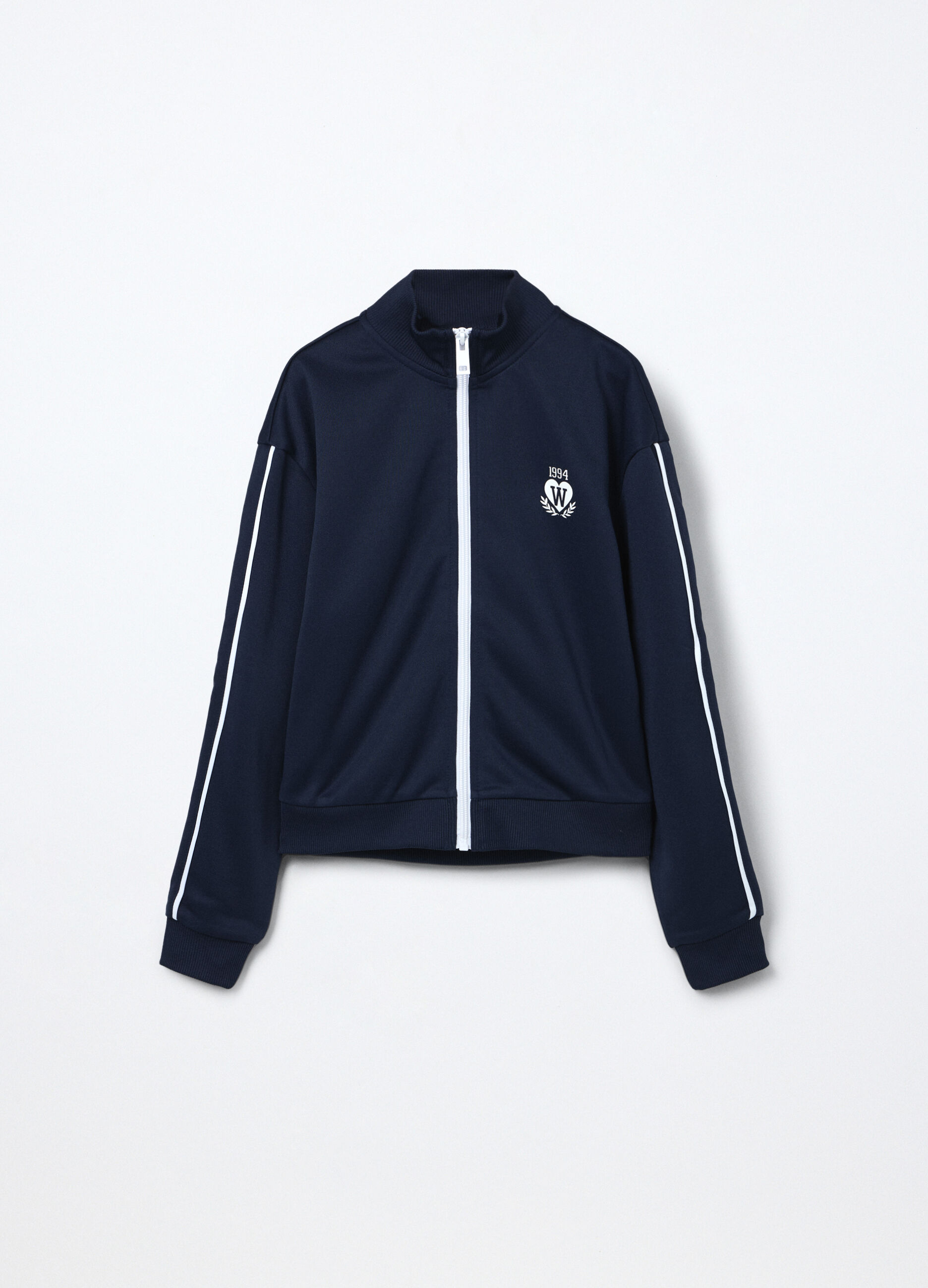 Felpa full zip ragazza_0