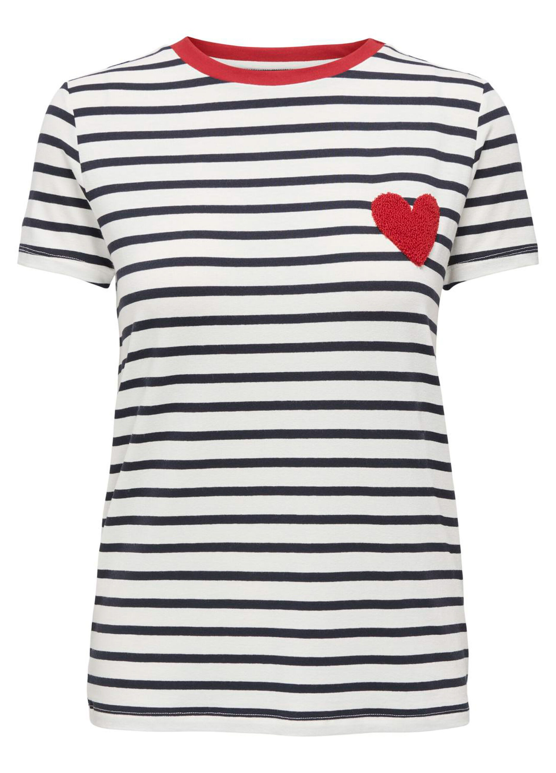 T-shirt a righe donna_0