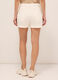 Shorts fit mom in denim di puro cotone donna_1