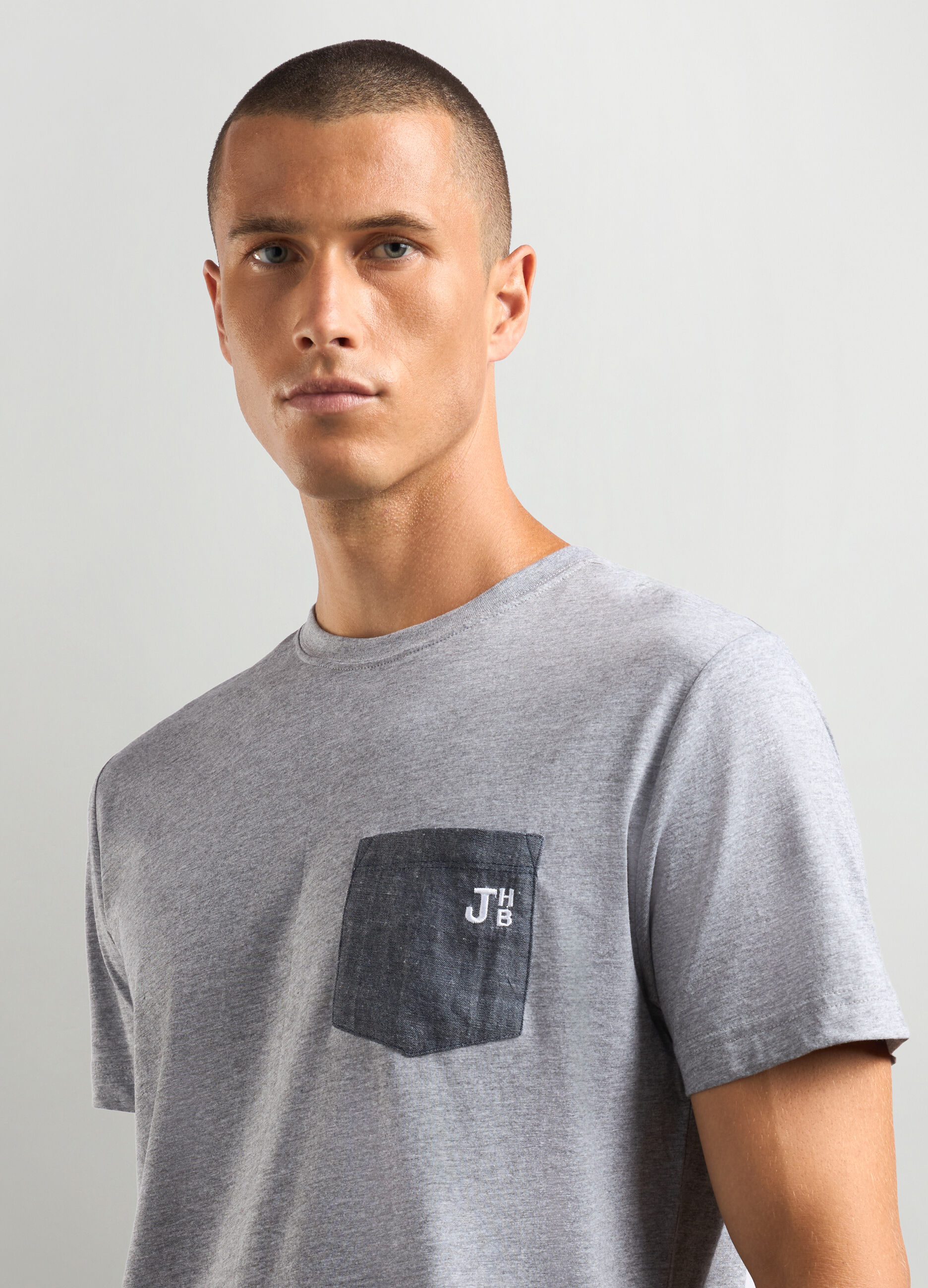T-shirt pigiama in misto cotone uomo_2