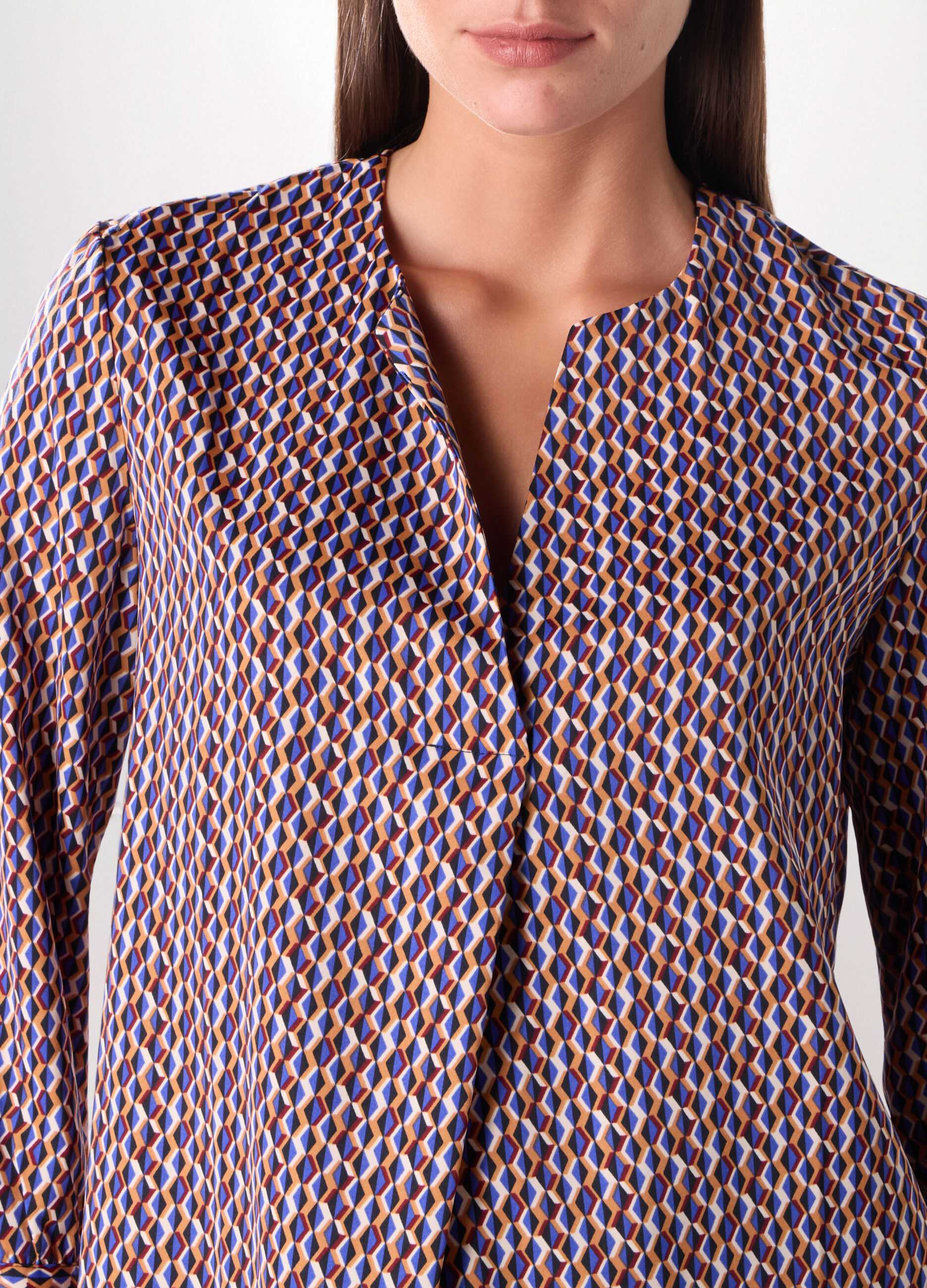 Blusa in raso donna_2