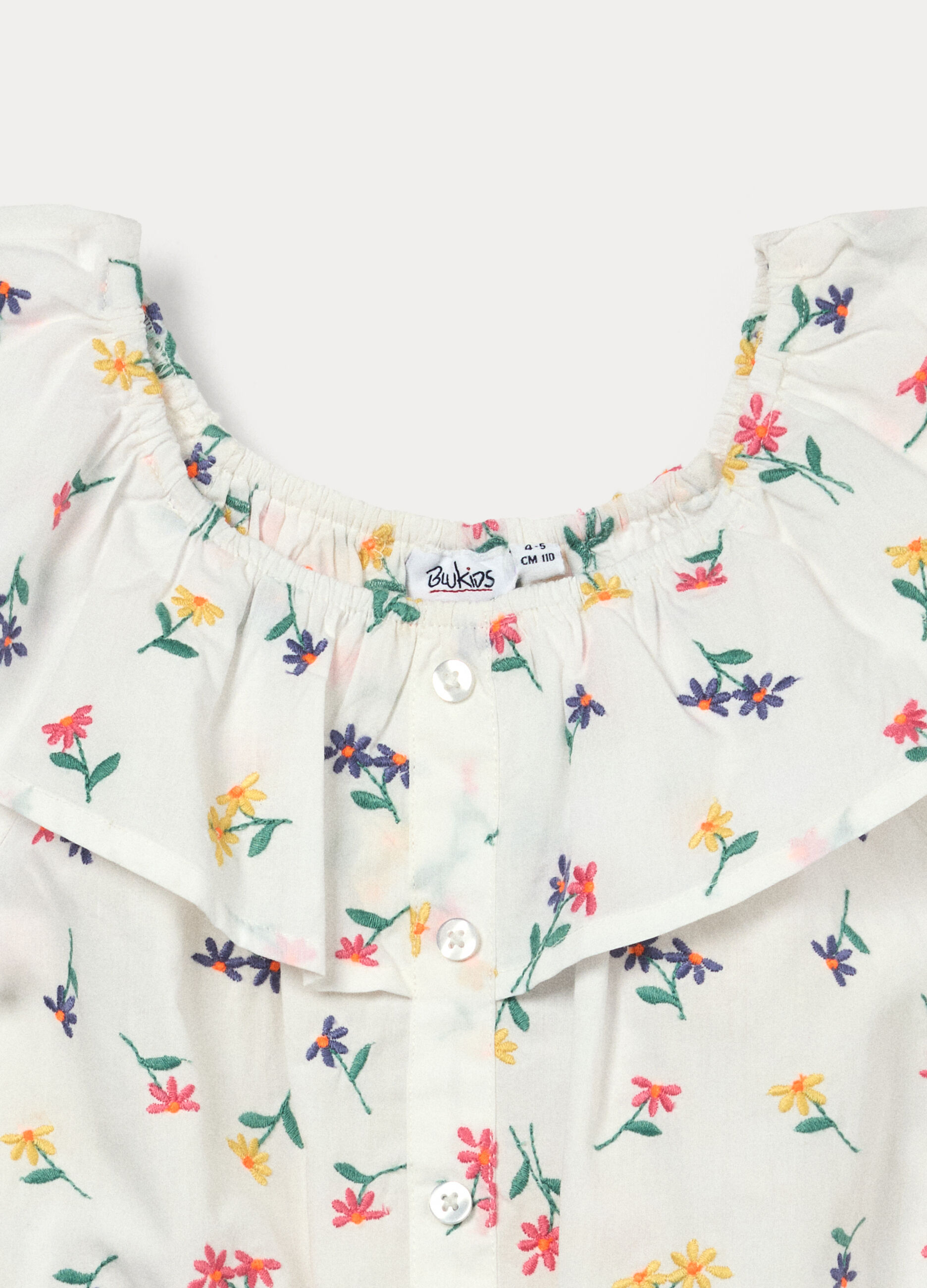 Camicia in popeline di puro cotone bambina_2