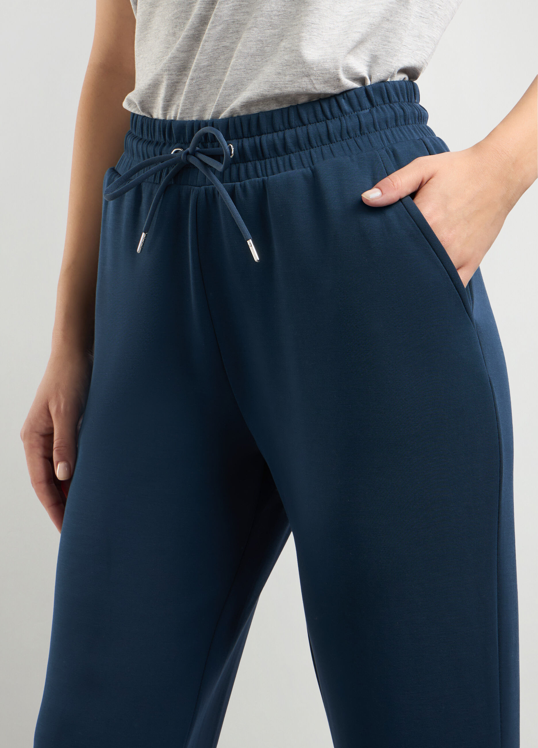 Jogger in tessuto stretch donna_2