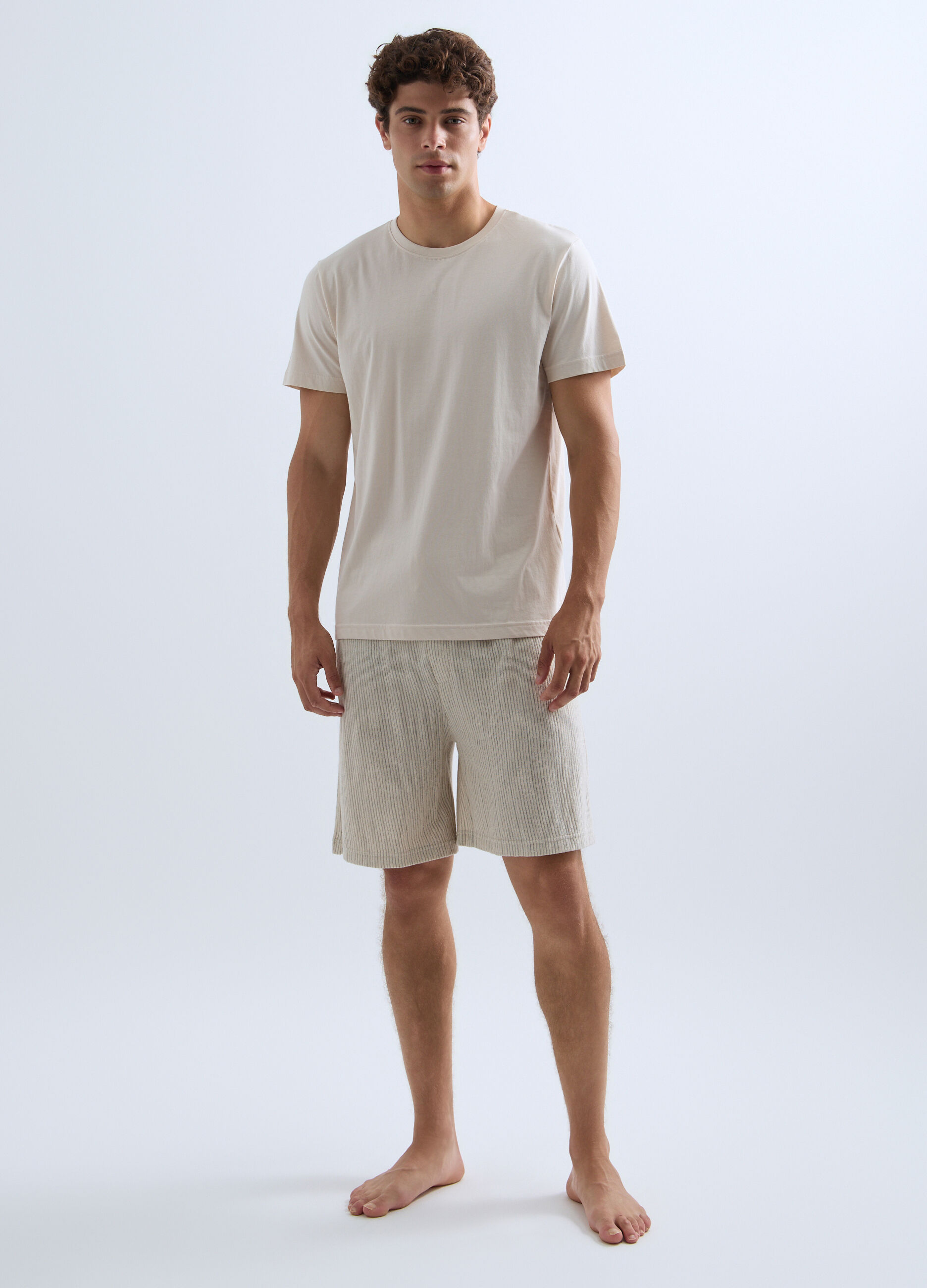 Top pigiama in jersey di cotone uomo_0