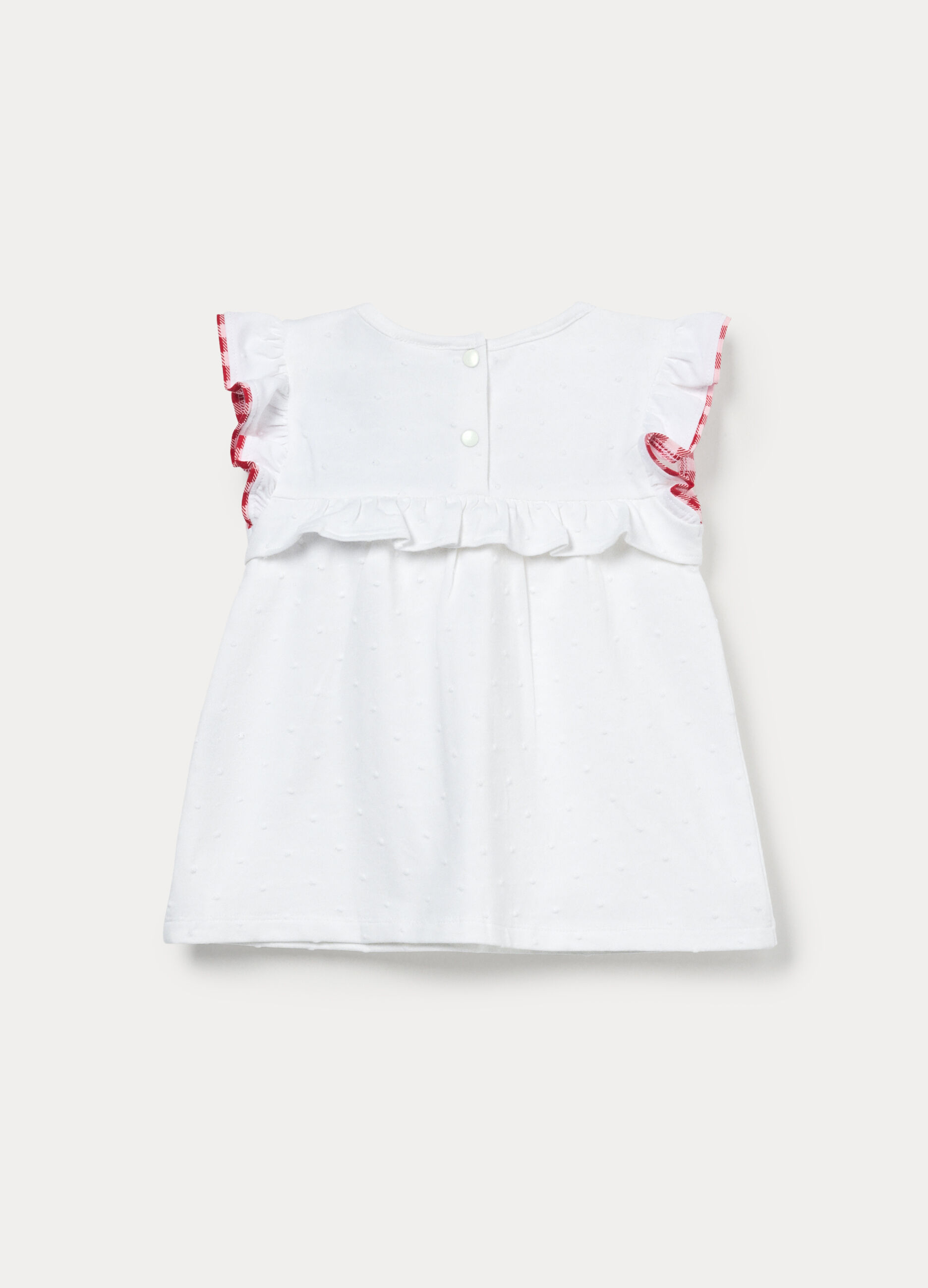 Canotta in jersey di cotone stretch bimba_1