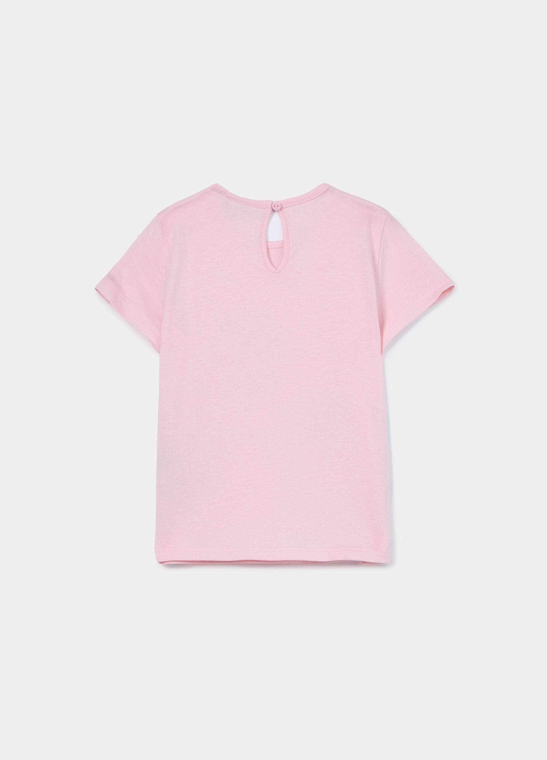 T-shirt in jersey di puro cotone bimba_1
