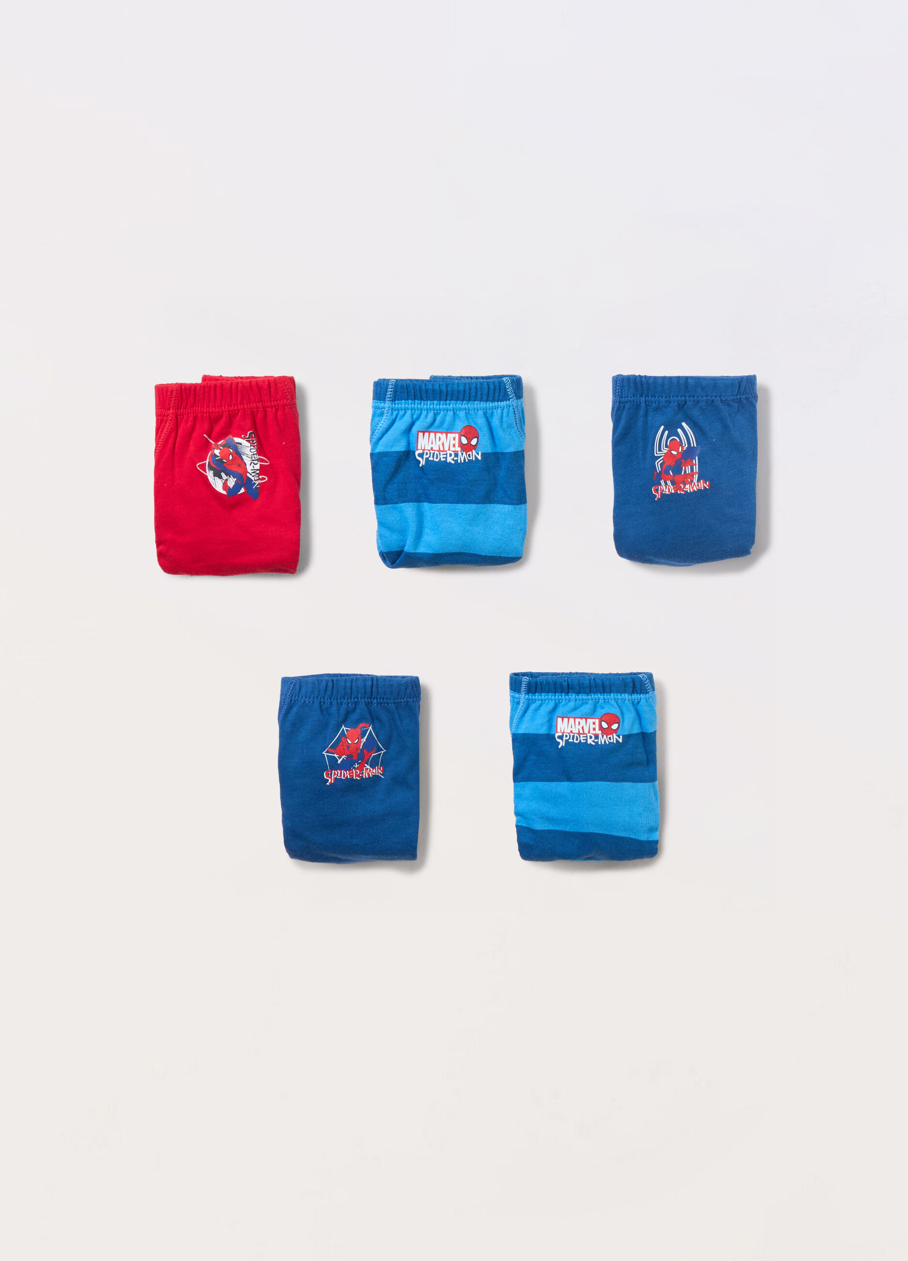 Pack 5 slip in jersey di puro cotone bambino_0