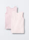 Pack 2 canotte in costina di puro cotone_1