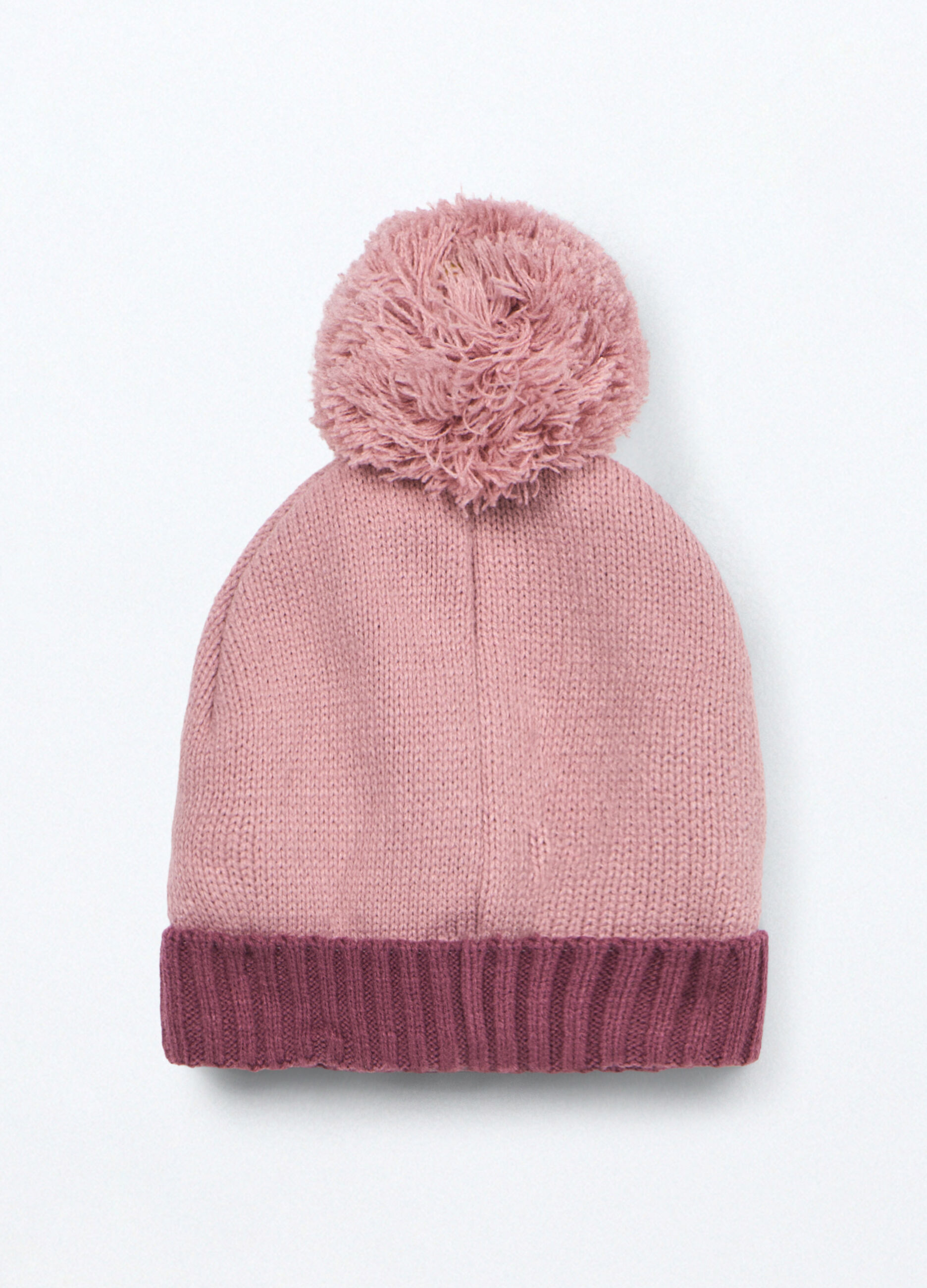 Berretto tricot con ricamo_1