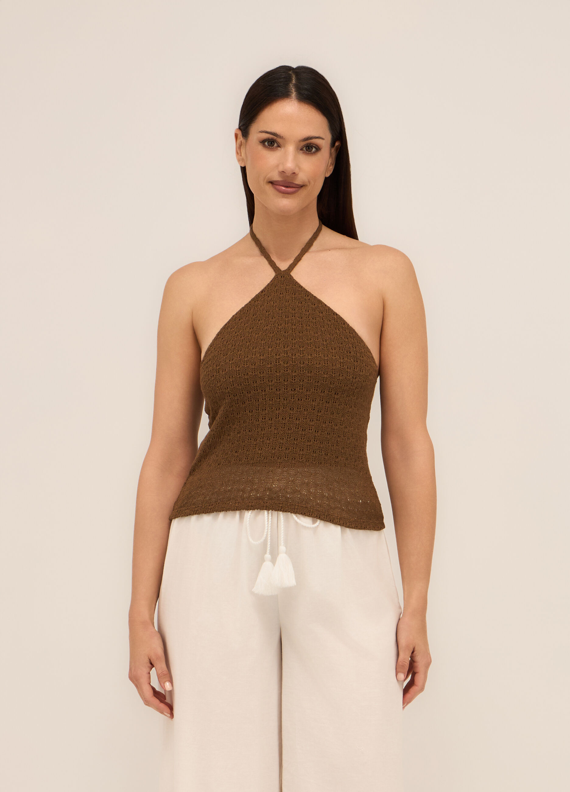 Top misto viscosa donna_0
