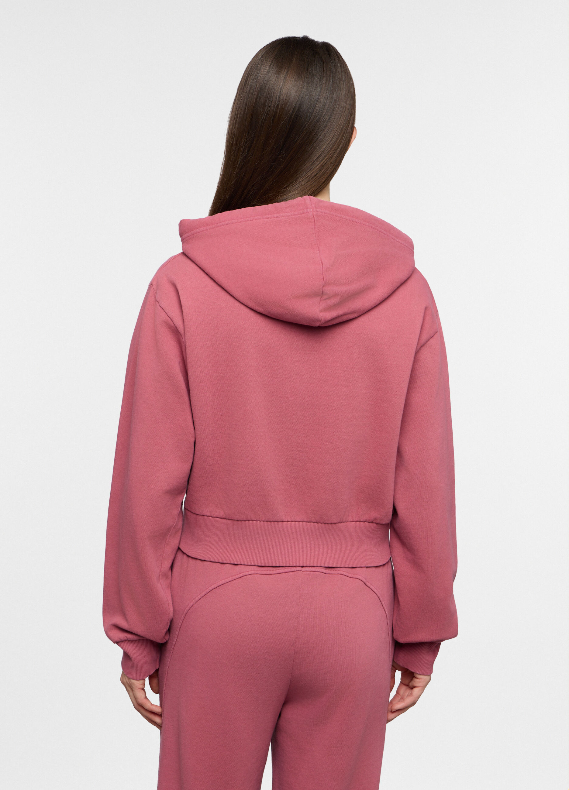 Felpa in french terry misto cotone donna_1