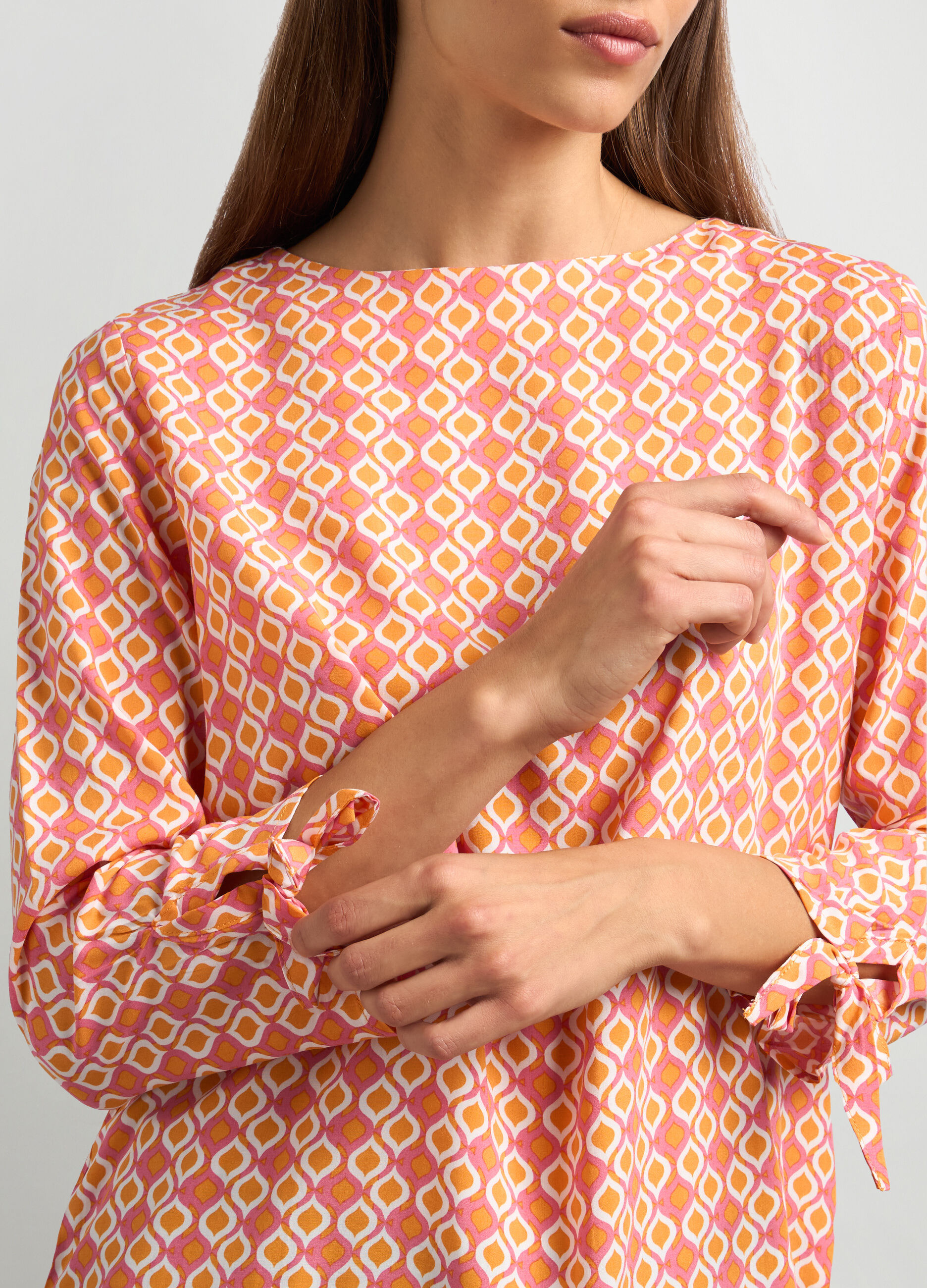 Blusa in pura viscosa donna_2